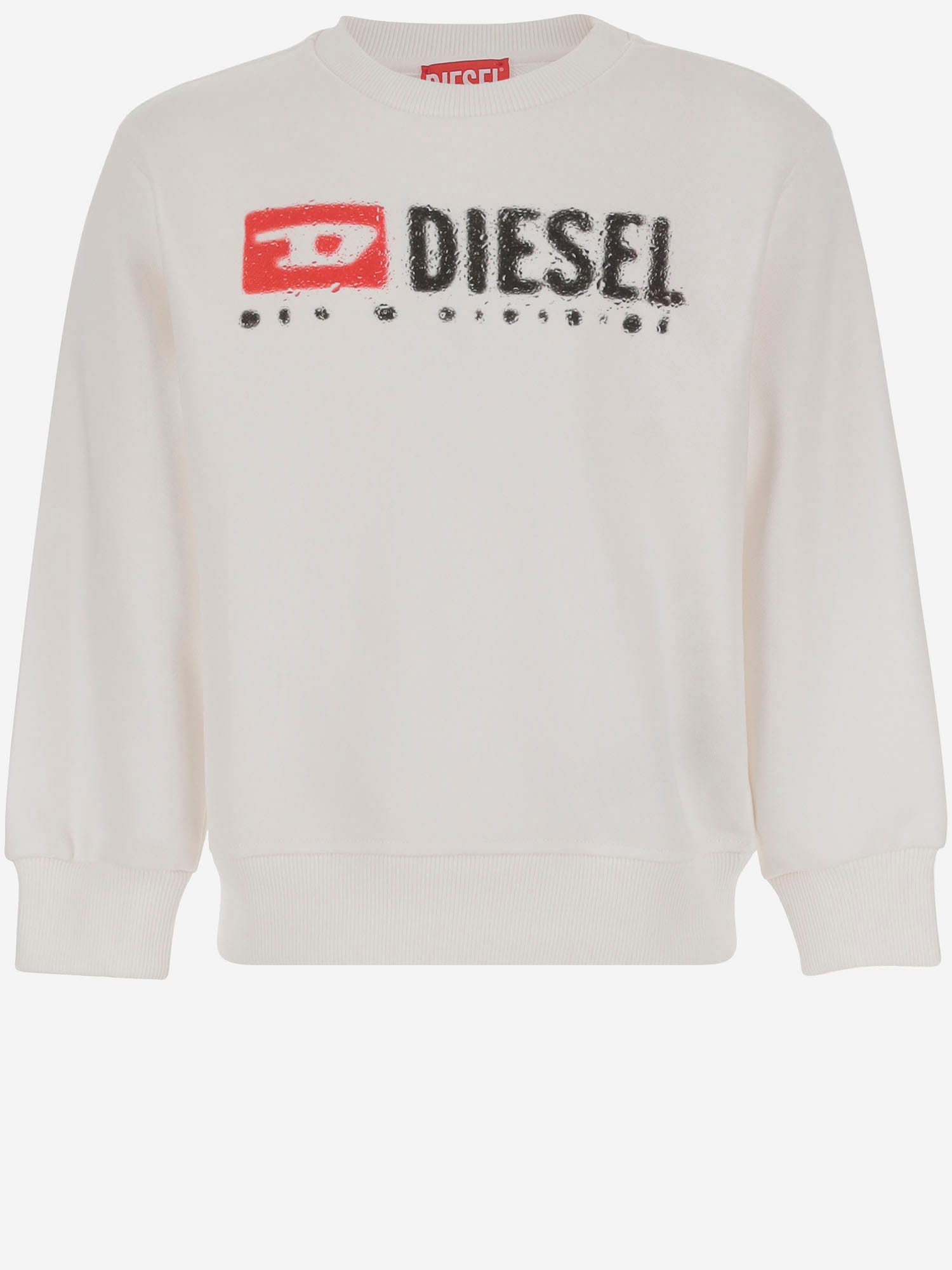Diesel Cotton Blend Sweatshirt With Logo