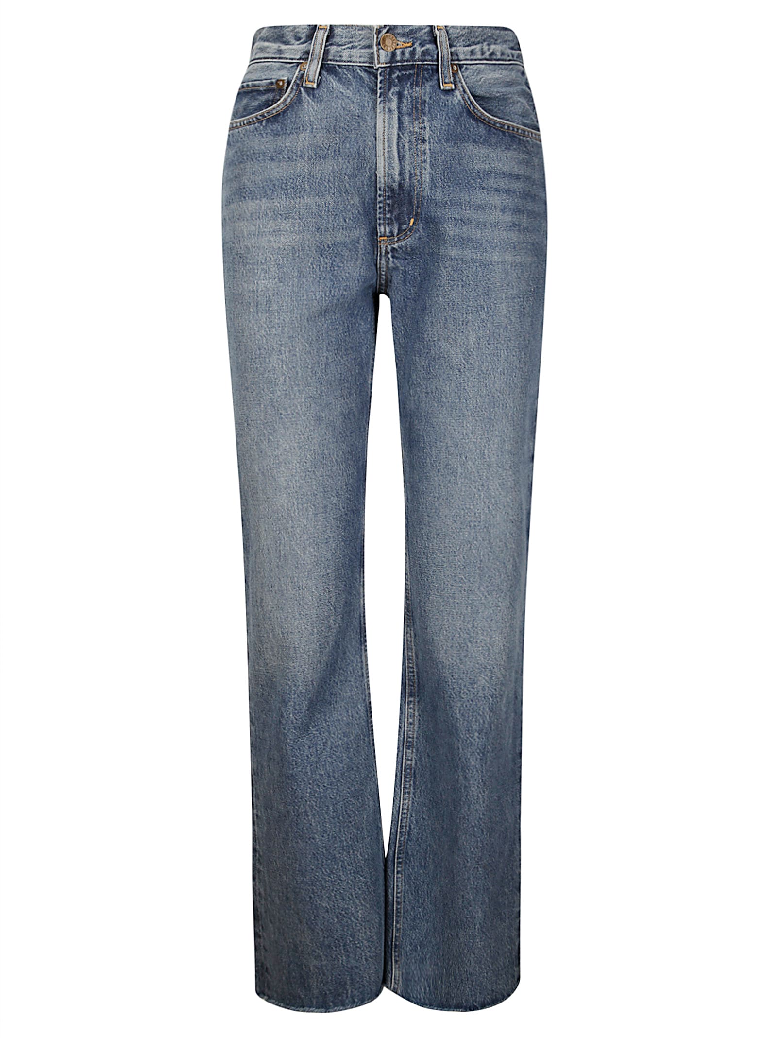 AGOLDE Leena Mid Rise Baby Flare Jean