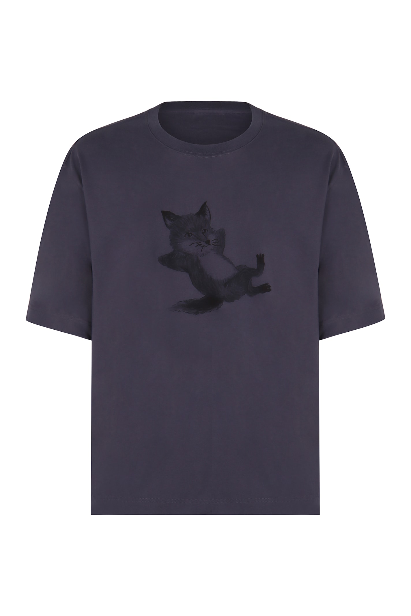 Maison Kitsuné Cotton Crew-neck T-shirt