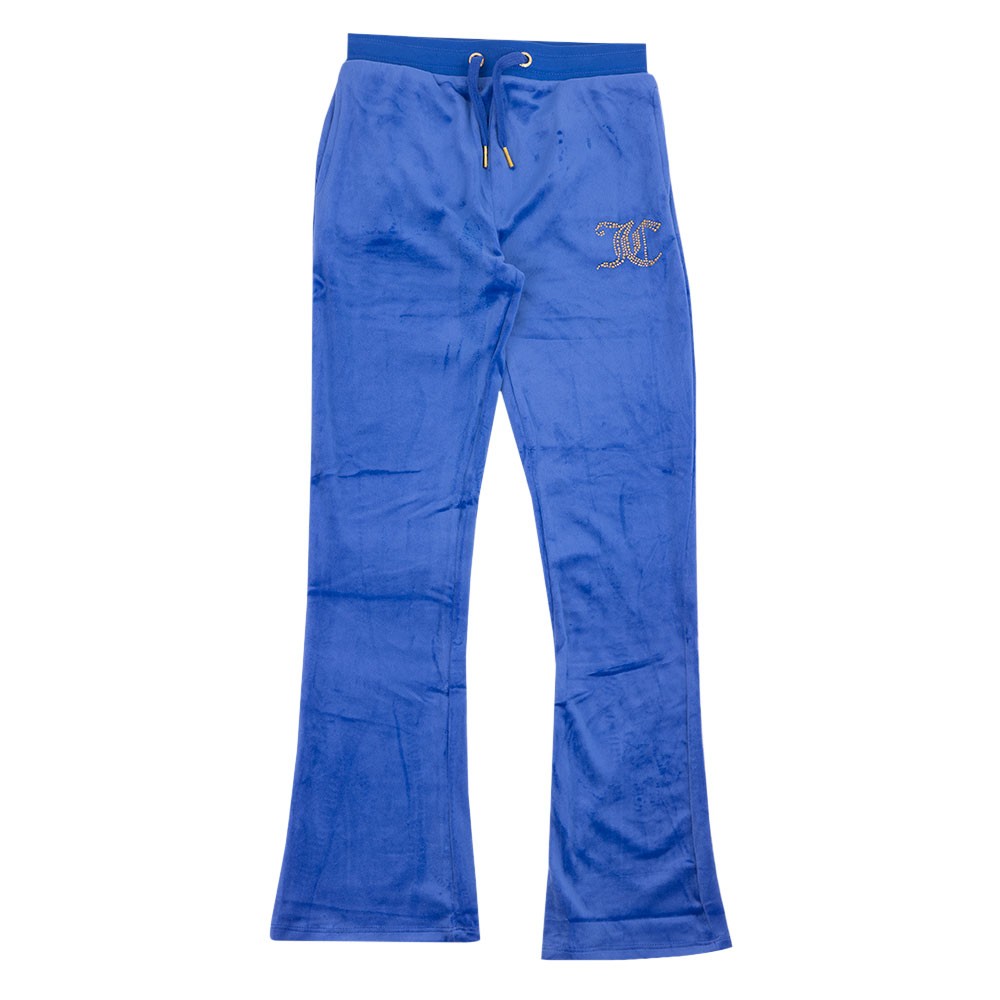 Diamante Velour Loose Jogger