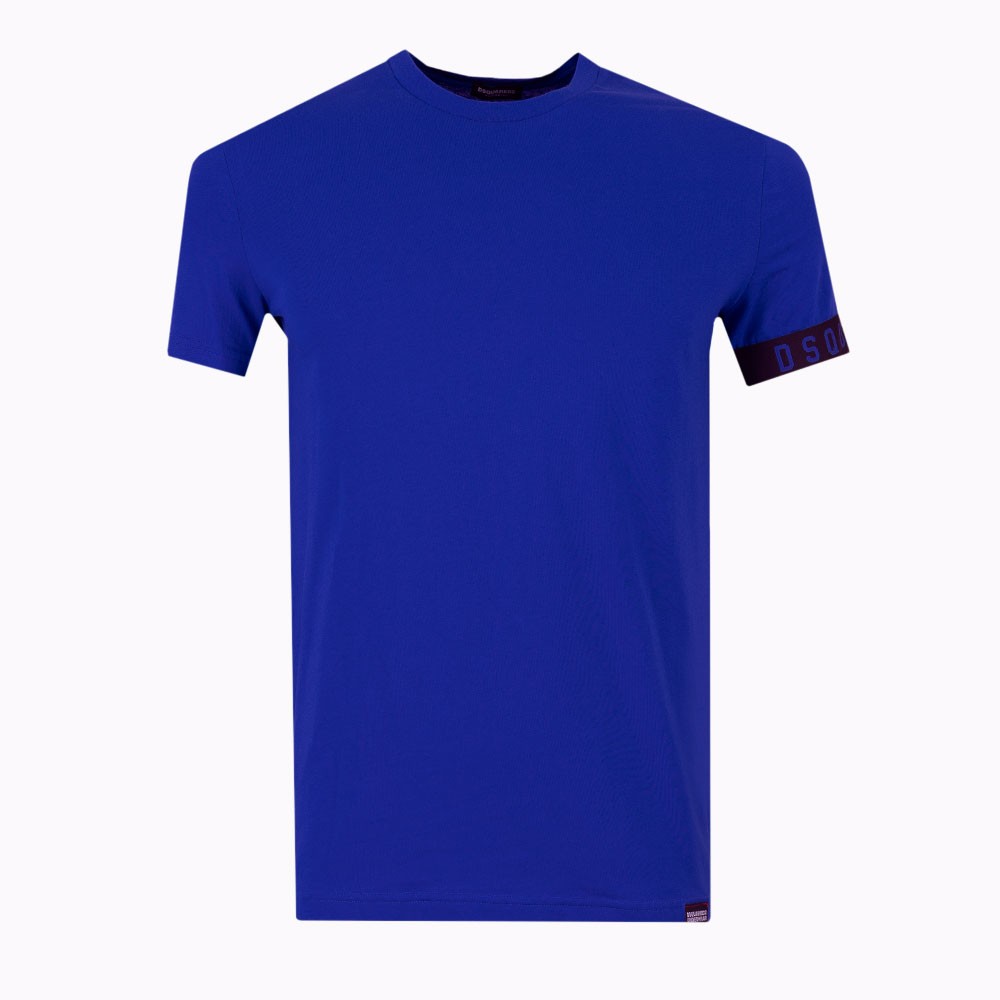 Arm Logo Round Neck T-Shirt