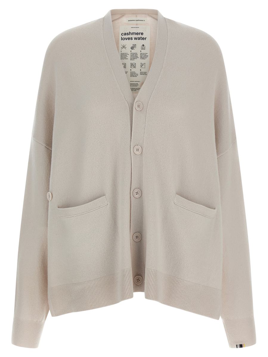Extreme Cashmere Cardigan 'N.24 Tokio Chalk'