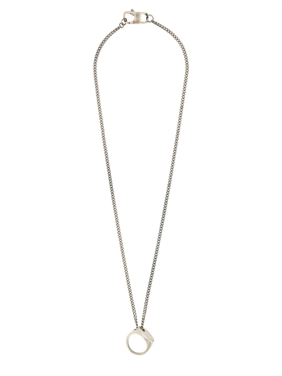 MM6 Maison Margiela Necklace With Ring