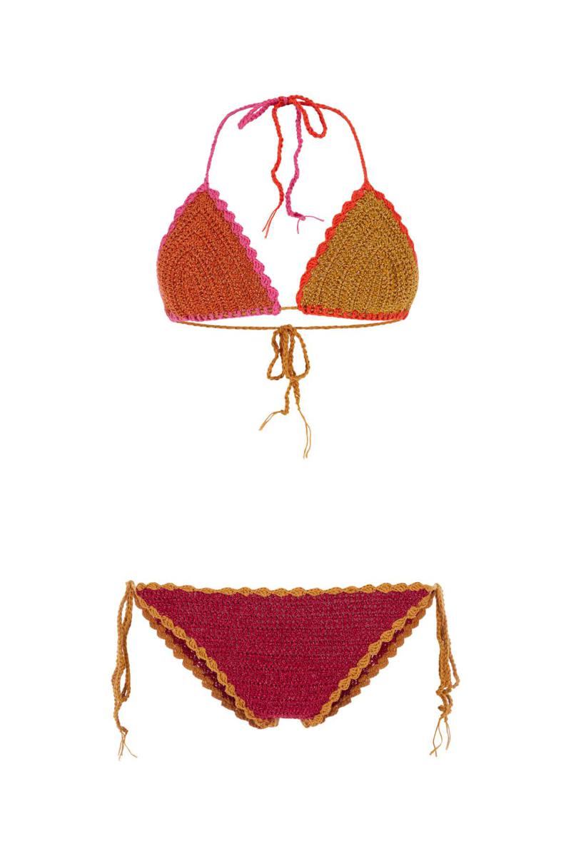 Rose Carmine Swimsuits