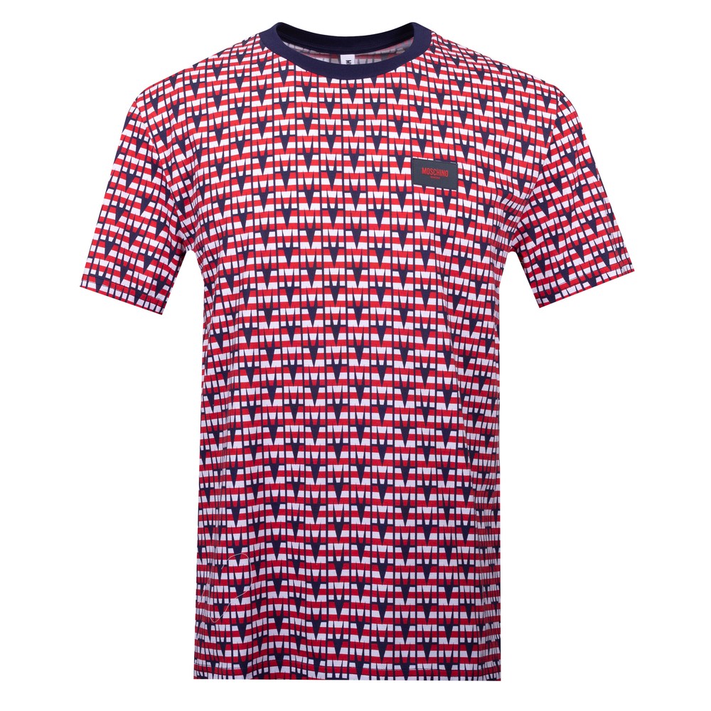 Allover M Print Swim T Shirt