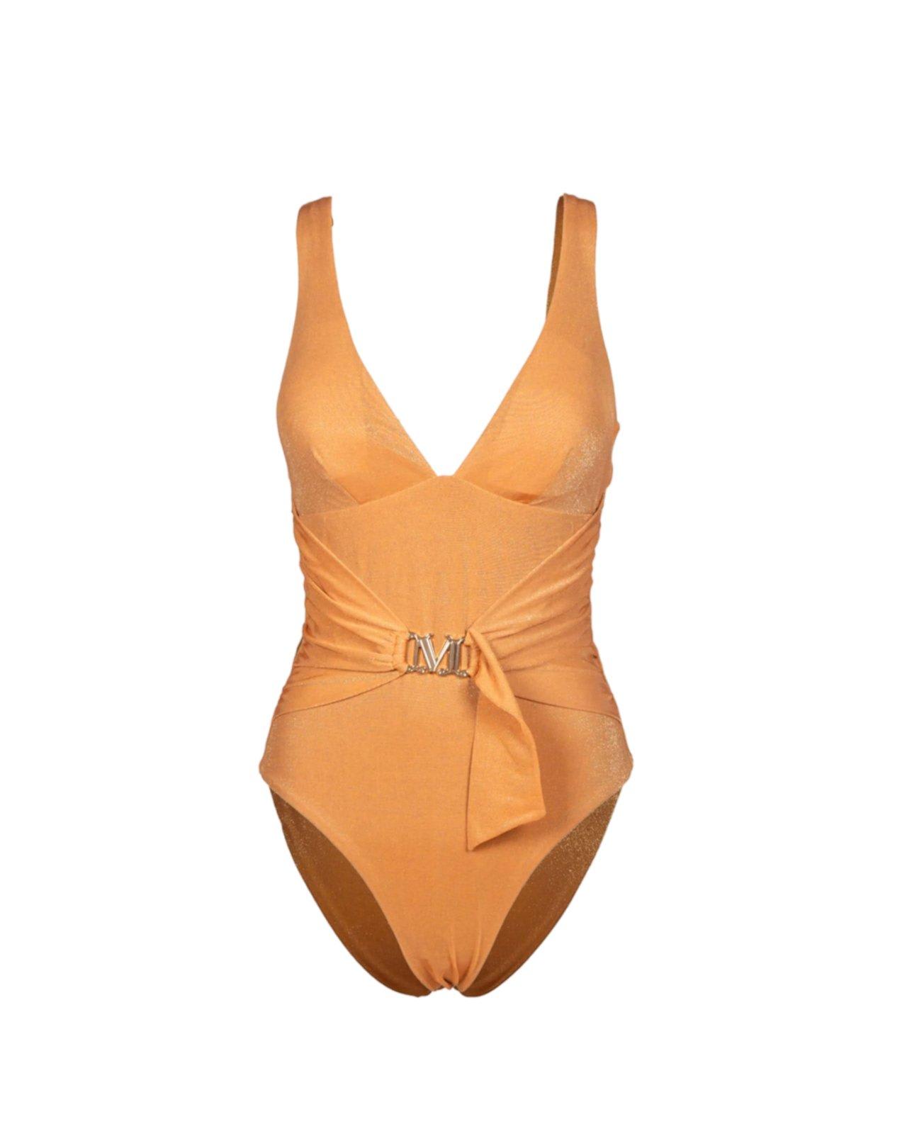 Max Mara V-neck One-piece Swimsuit