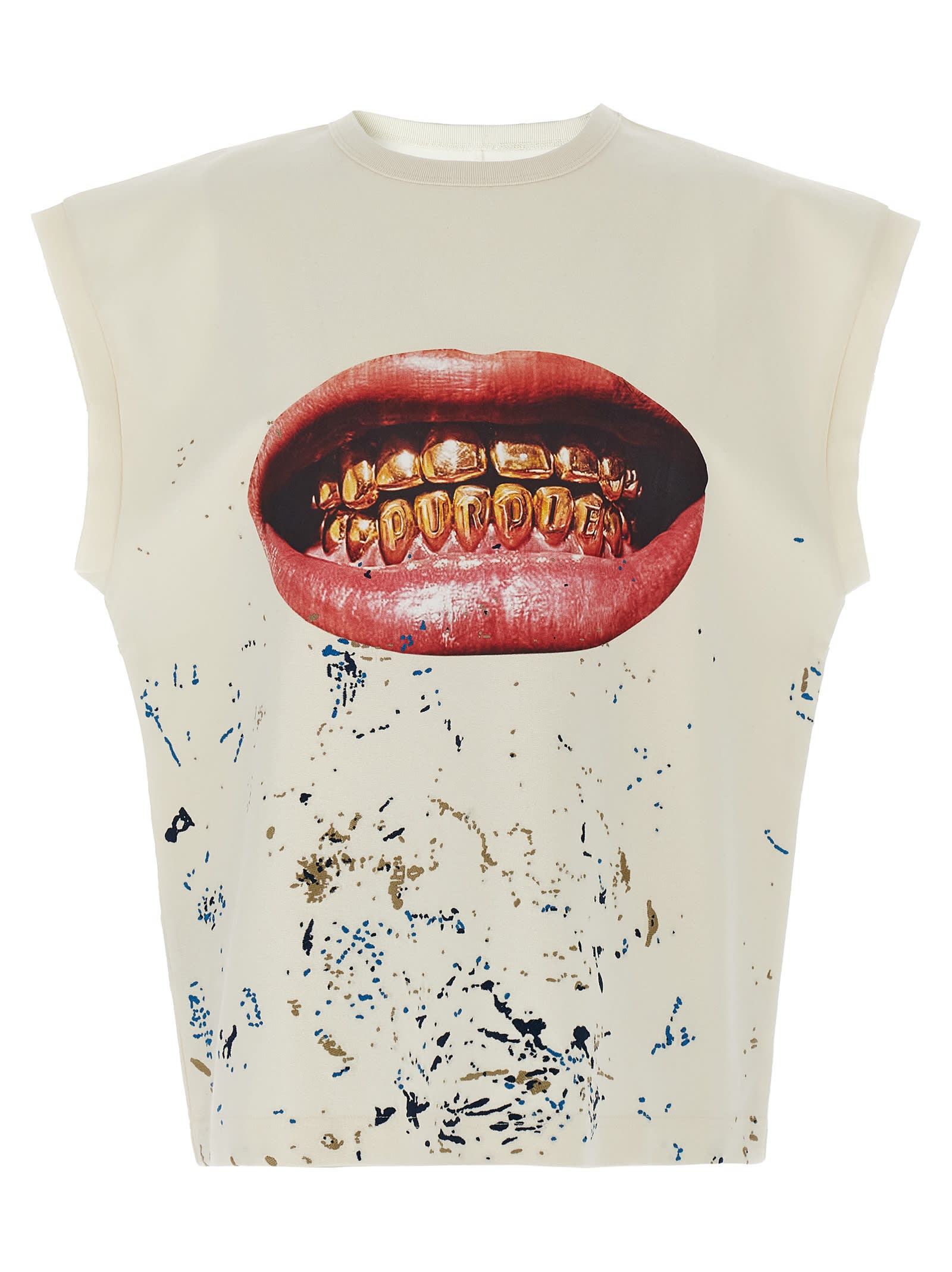 Purple Brand smile Tank Top