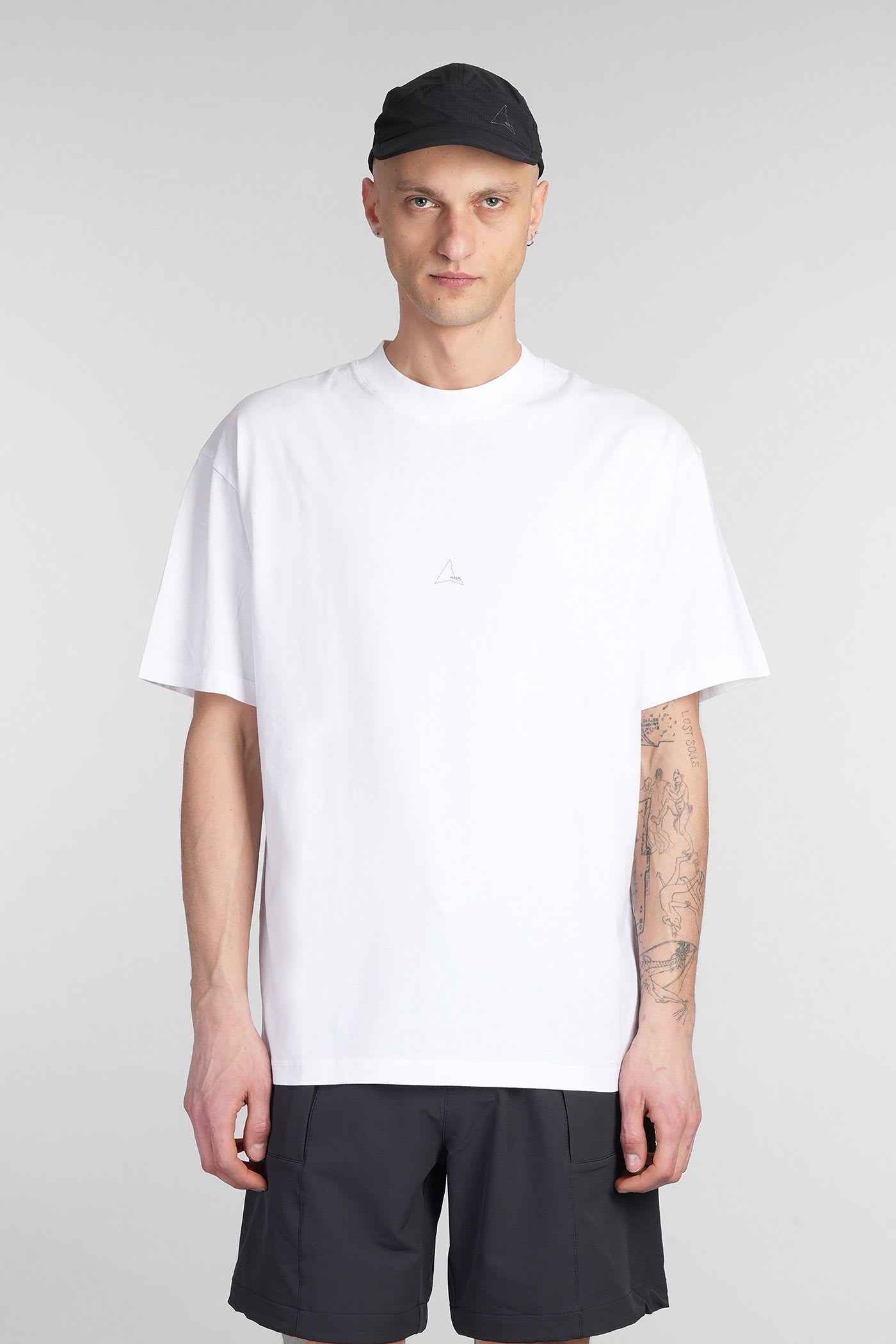 ROA T-shirt In White Cotton