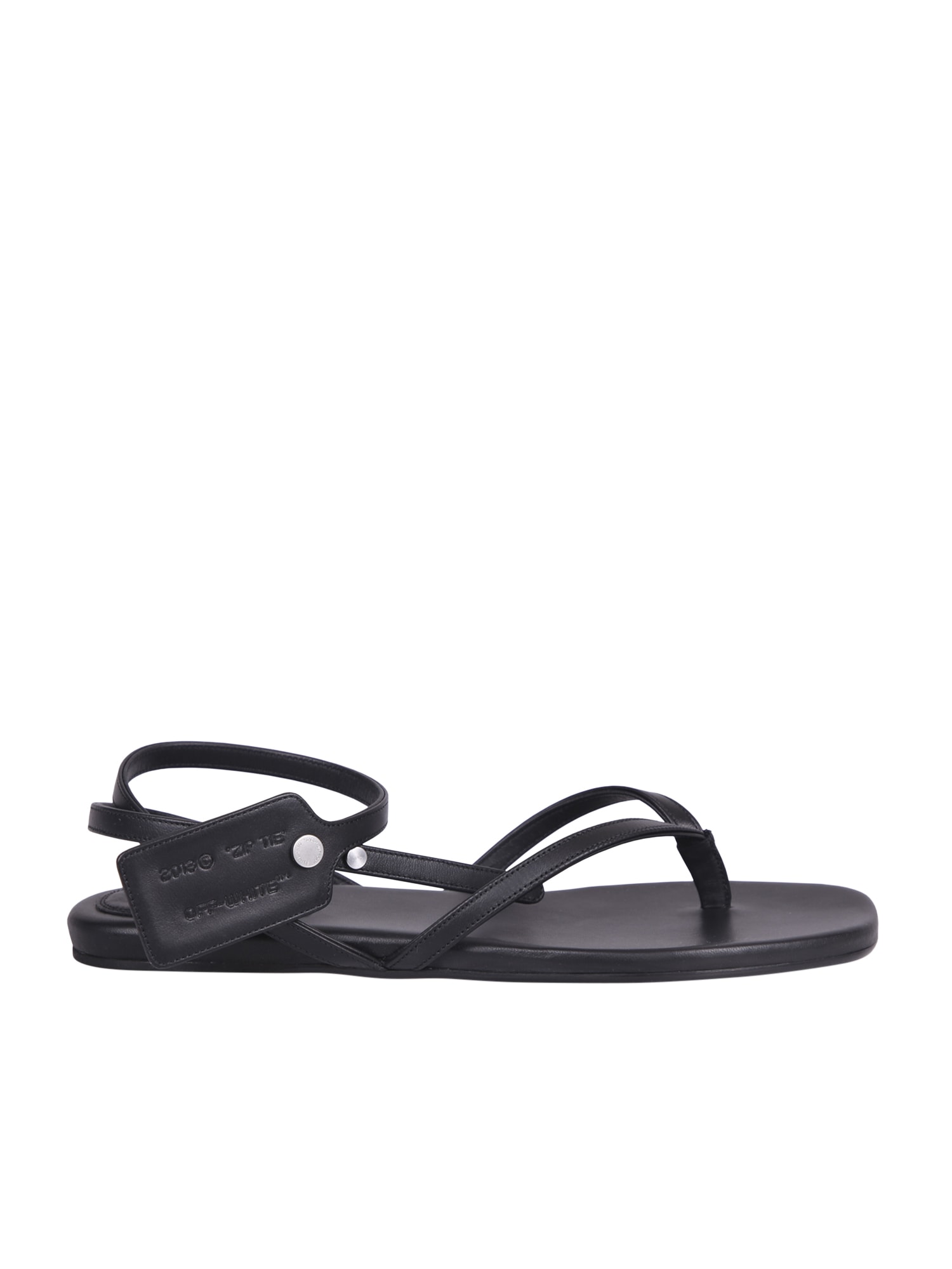 Off-White Black Sandals