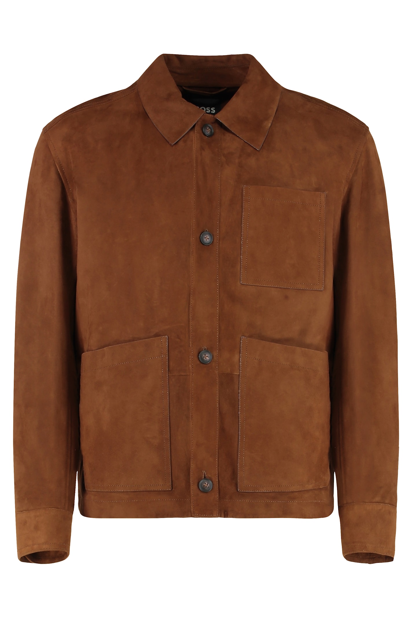 Hugo Boss Leather Overshirt