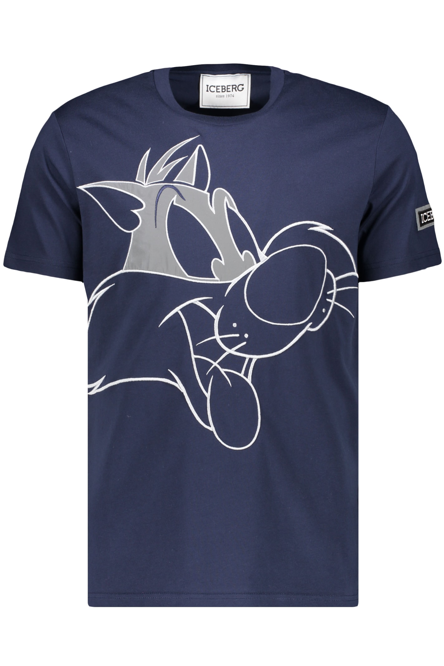 Iceberg Embroidered Cotton T-shirt