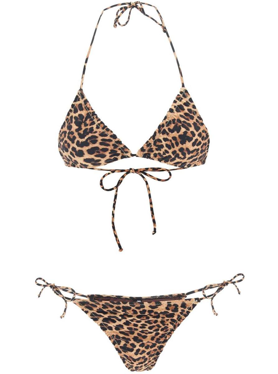 Reina Olga Woman'S Bikini In Econyl With Leopard Pattern