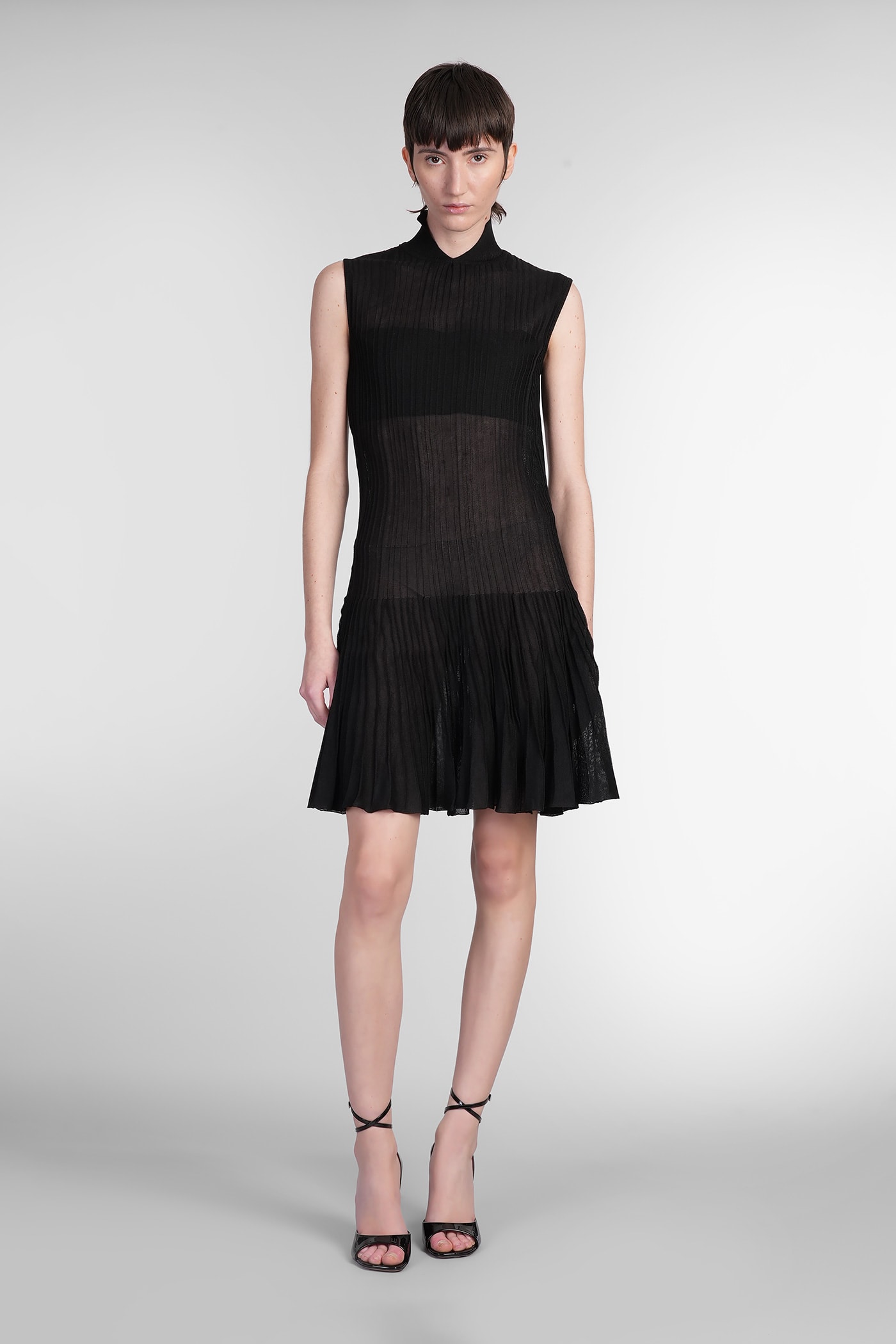 ANDREĀDAMO In Black Viscose