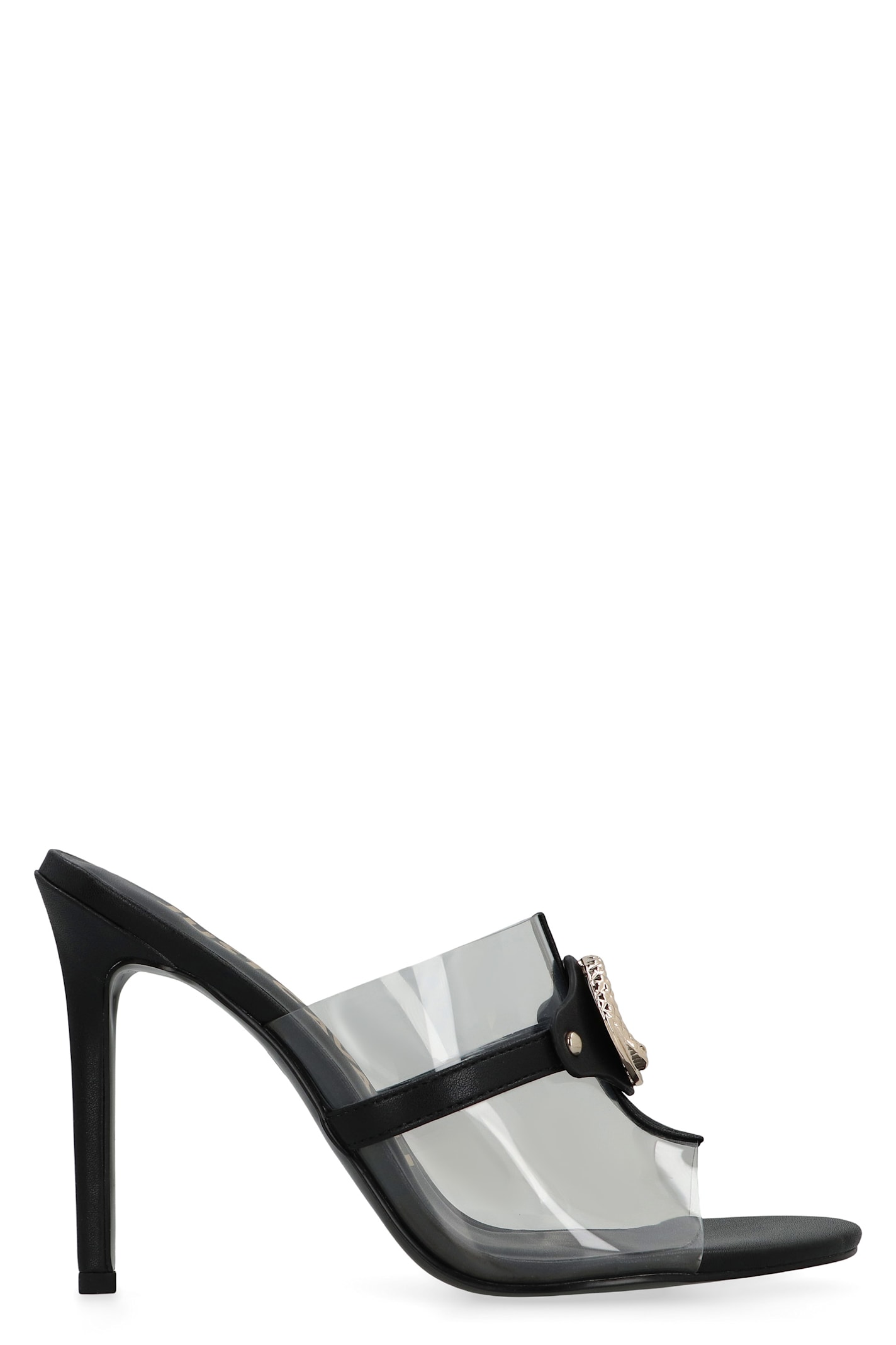 Just Cavalli Leather Mules