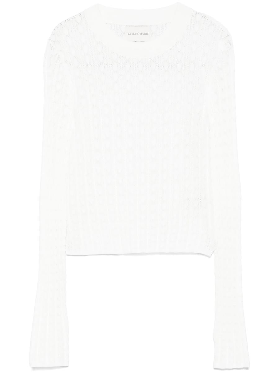 Loulou Studio Cropped Sweater Clothing