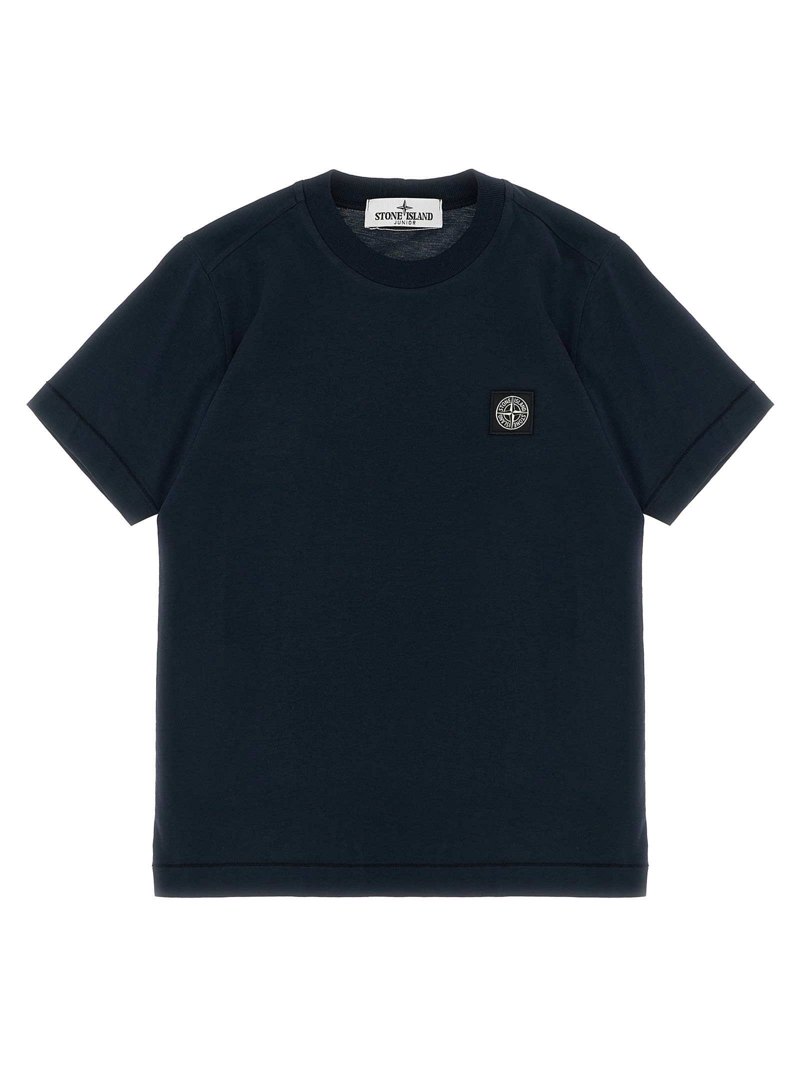 Stone Island Junior Logo Patch T-shirt