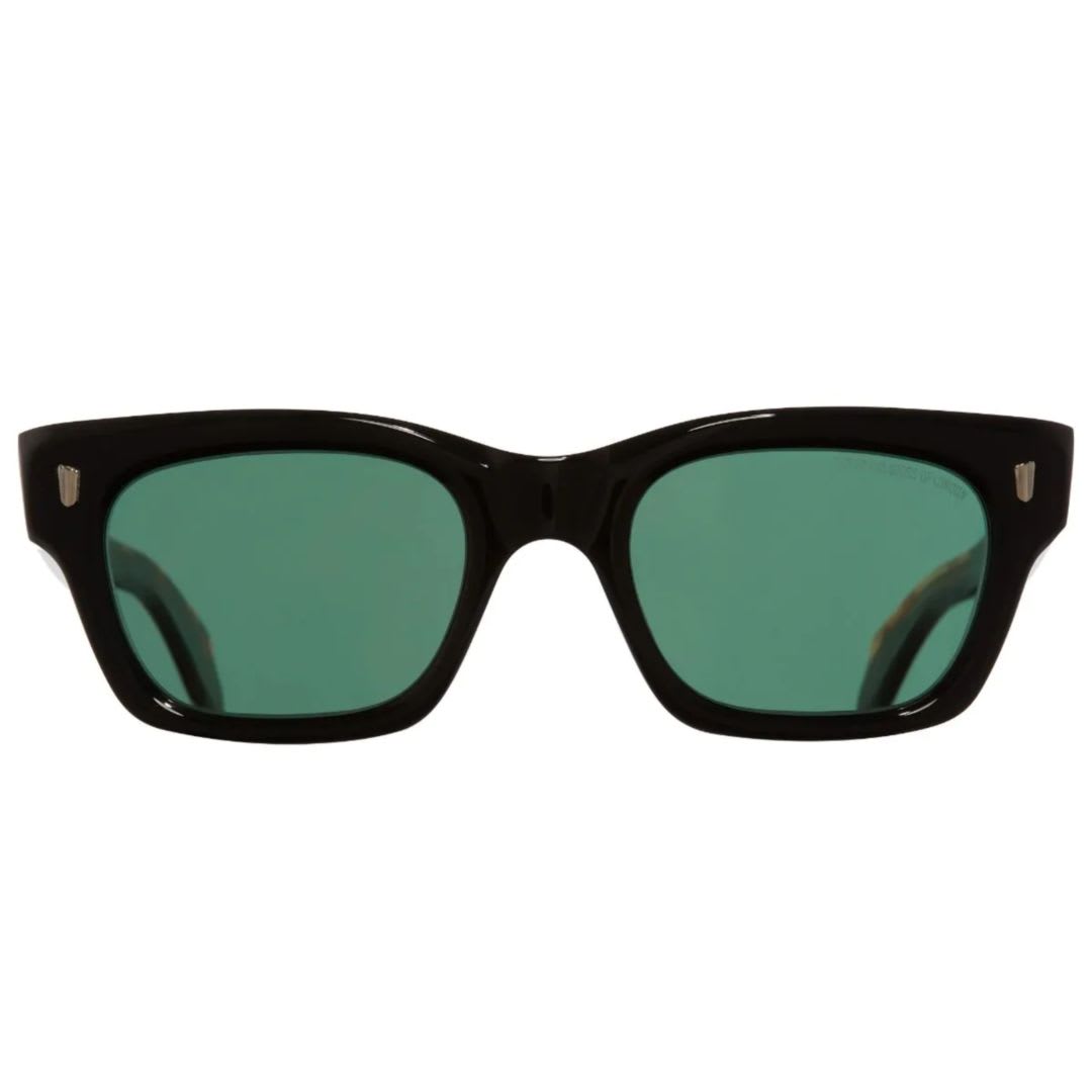 Cutler and Gross 1391-05 53mm Matt Black Acetate Sunglasses