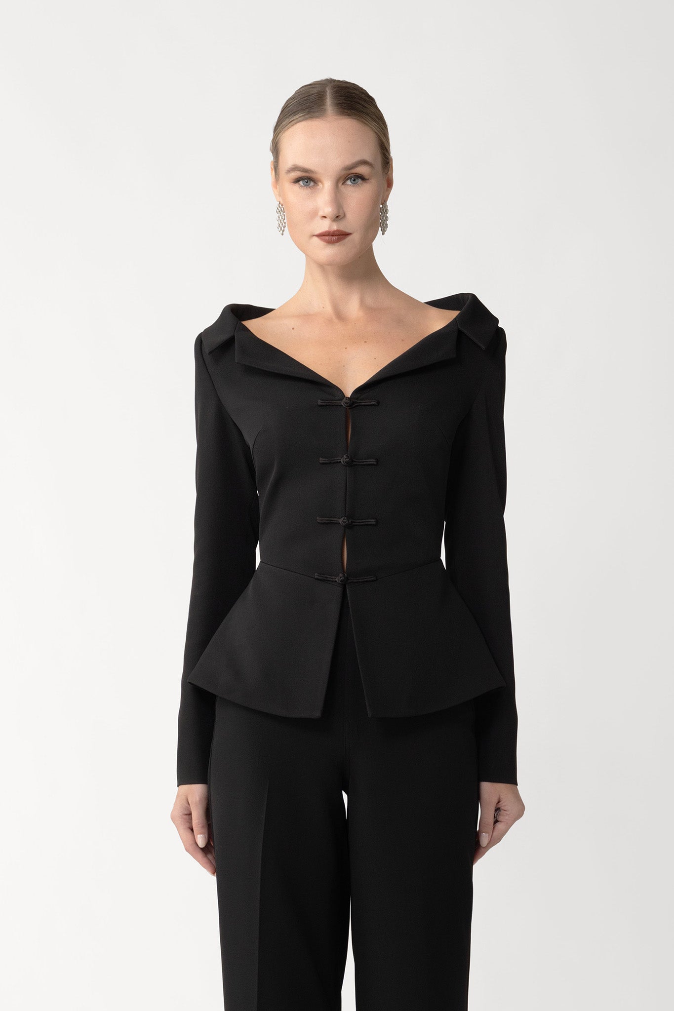 Nicola Crepe Top