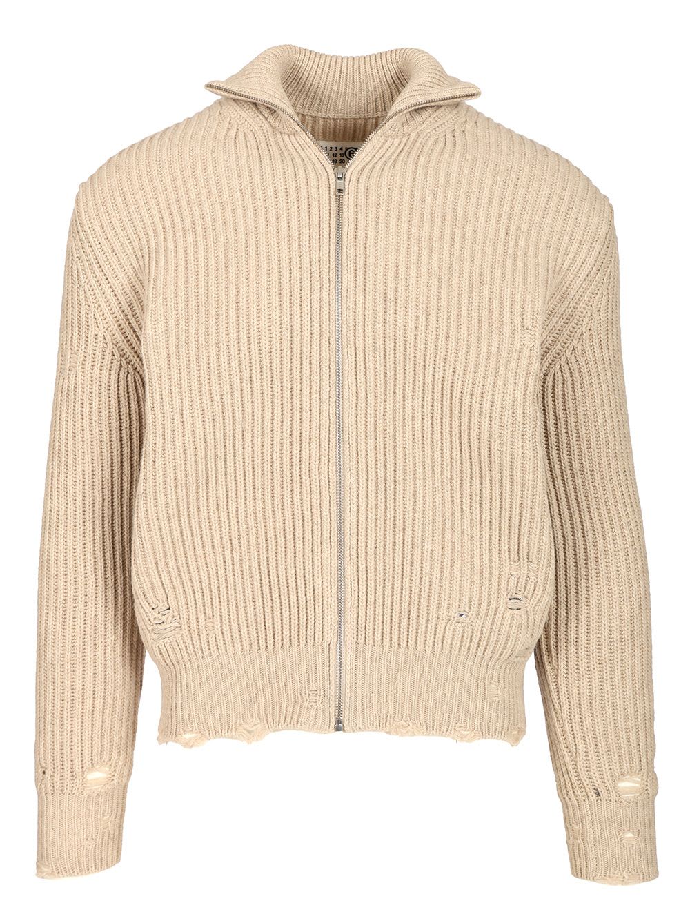 MM6 Maison Margiela Wool Blend Knitted Jacket