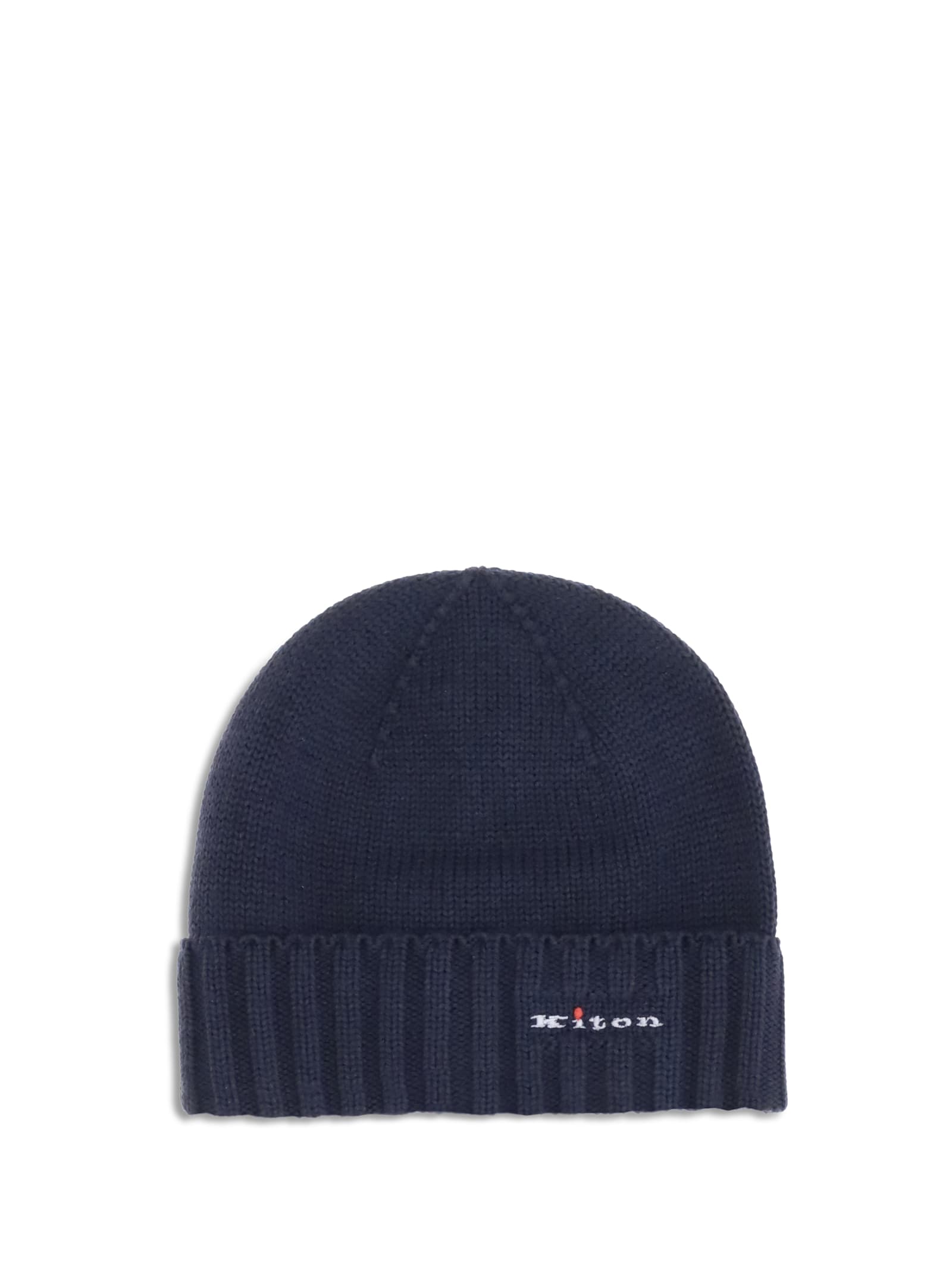 Kiton Wool Beanie Hat