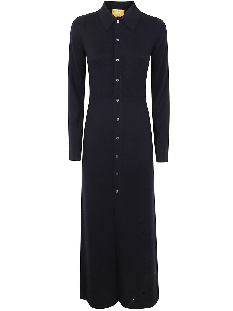 Guest In Residence "Showtime" Cashmere Shirt Dress Clothing