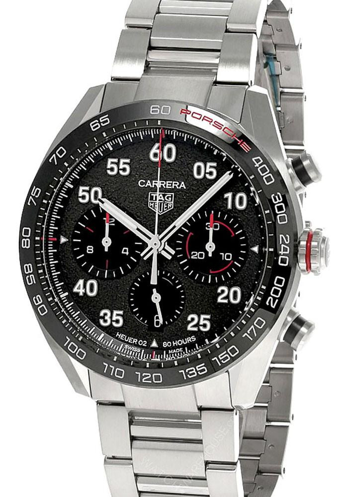 TAG HEUER Carrera Porsche Special Edition AUTO 44MM SS Men's Watch CBN2A1F.BA0643