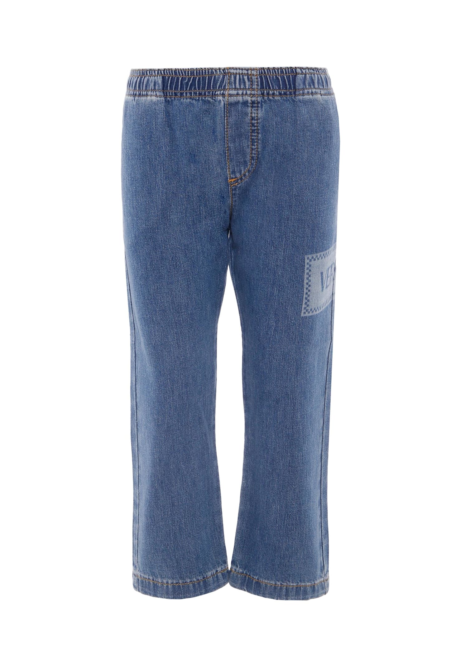 Versace Jeans With 90s Vintage Logo For Kids