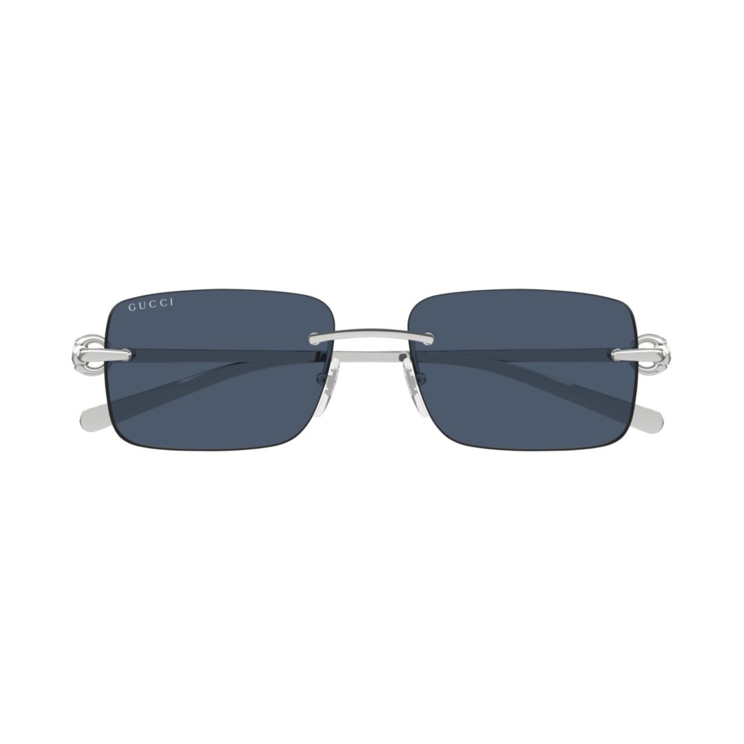 Gucci Eyewear Gg1703s-003 Silver-silver-blue