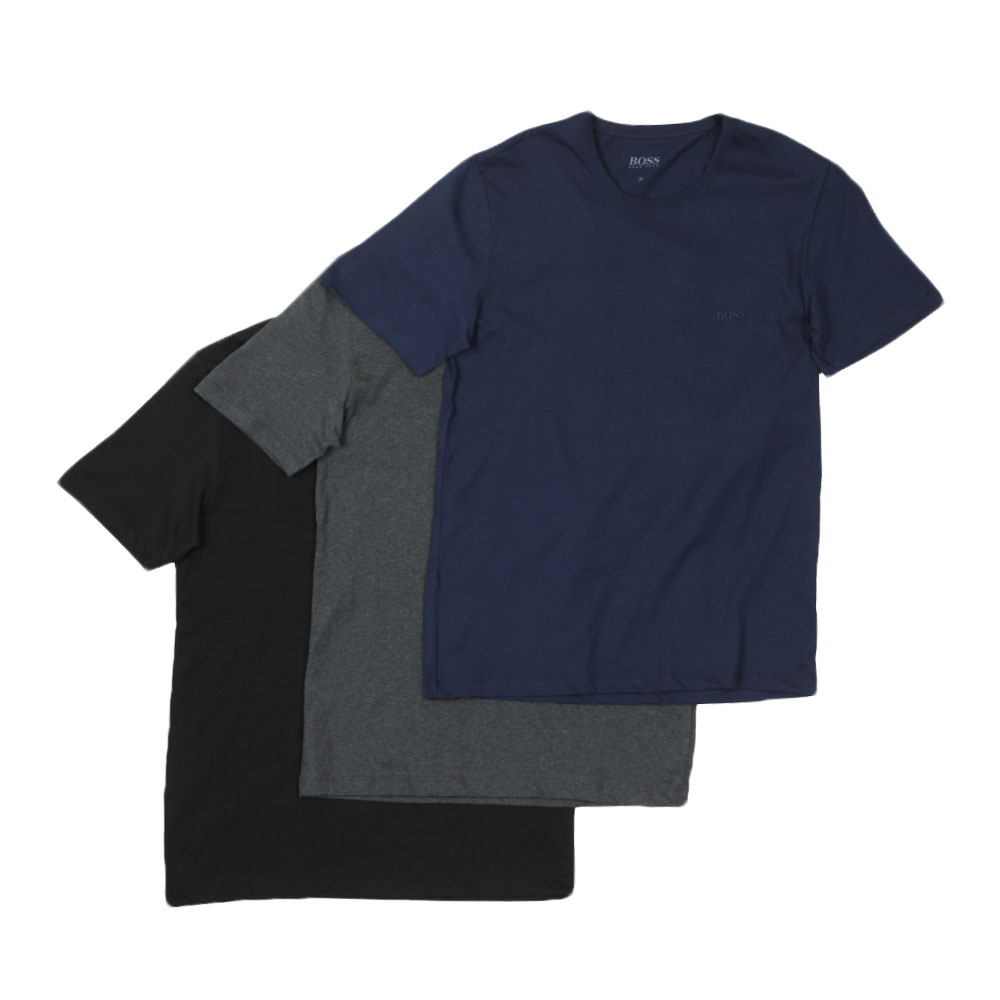 3 Pack Crew Neck T Shirt
