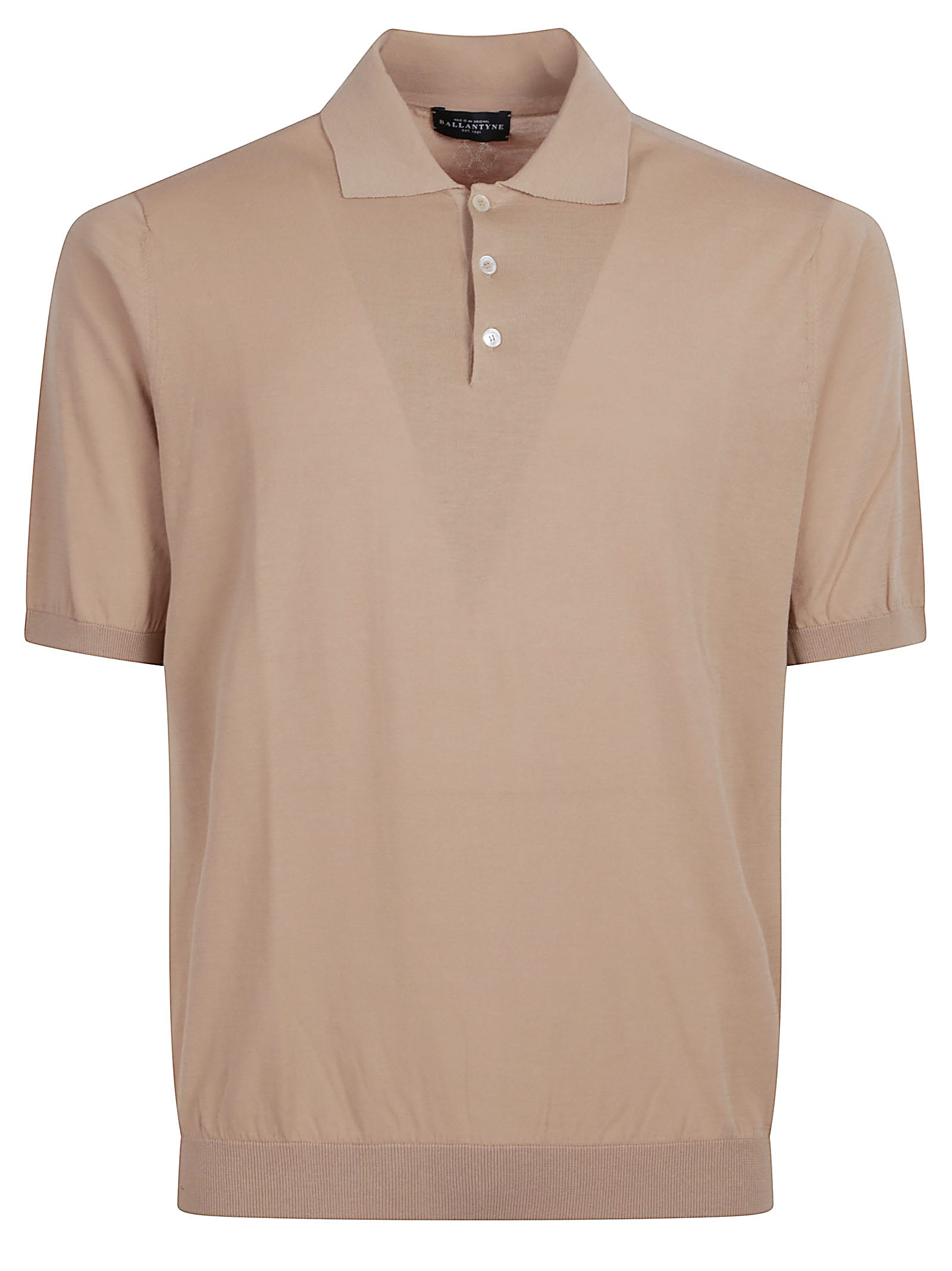Ballantyne Plain Short Sleeve Polo Shirt