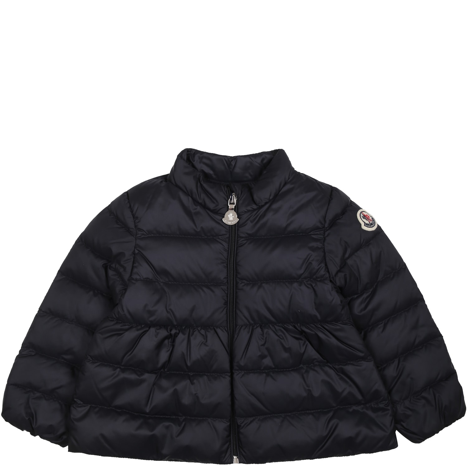 Moncler Down Jacket For Baby Girl With Logo