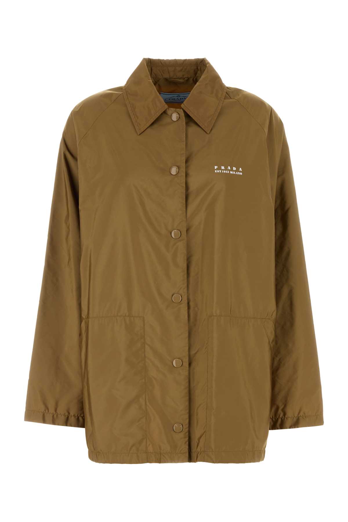 Prada Mud Re-nylon Windbreaker
