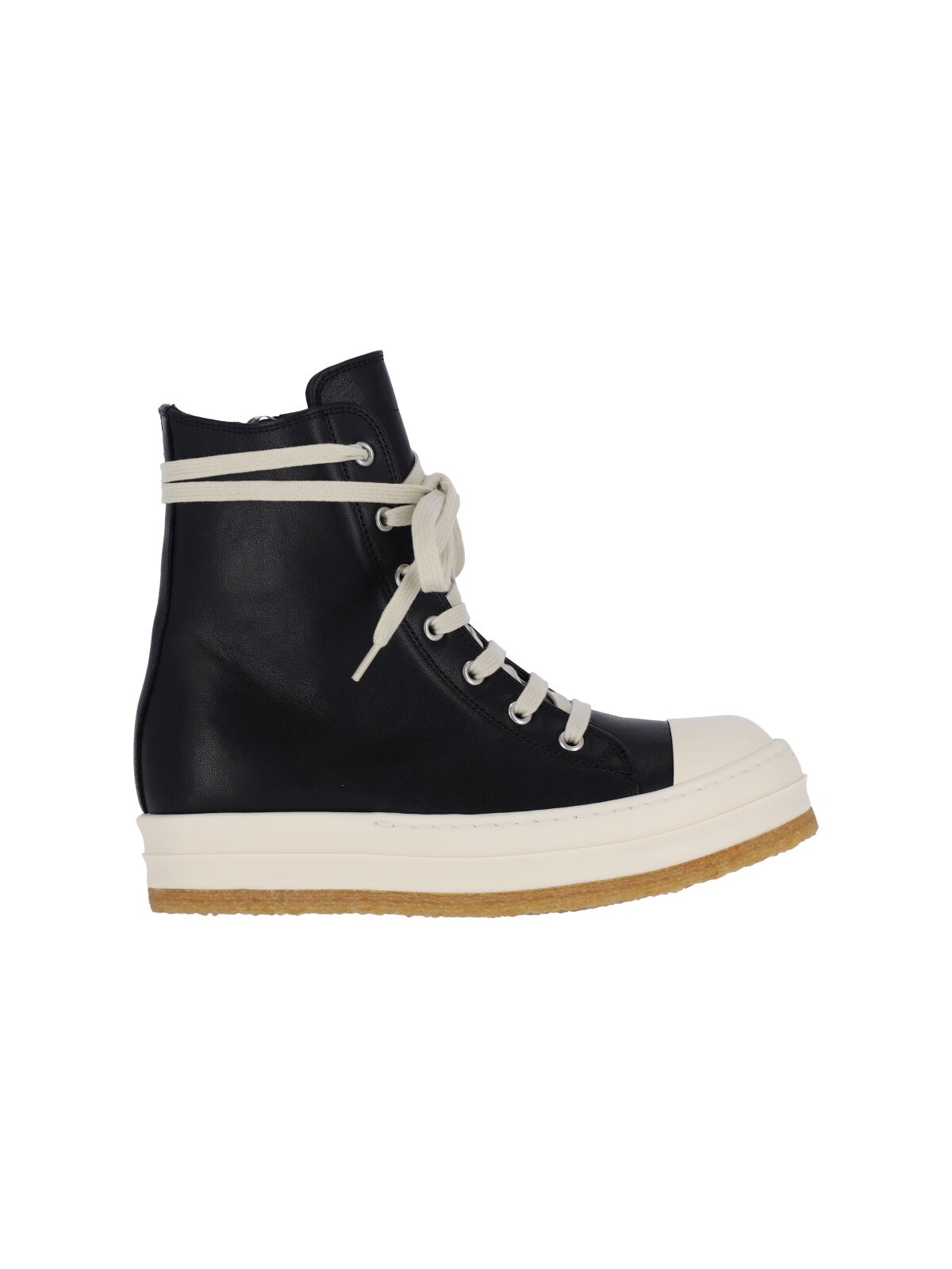 Rick Owens High-Top Sneakers With Zip