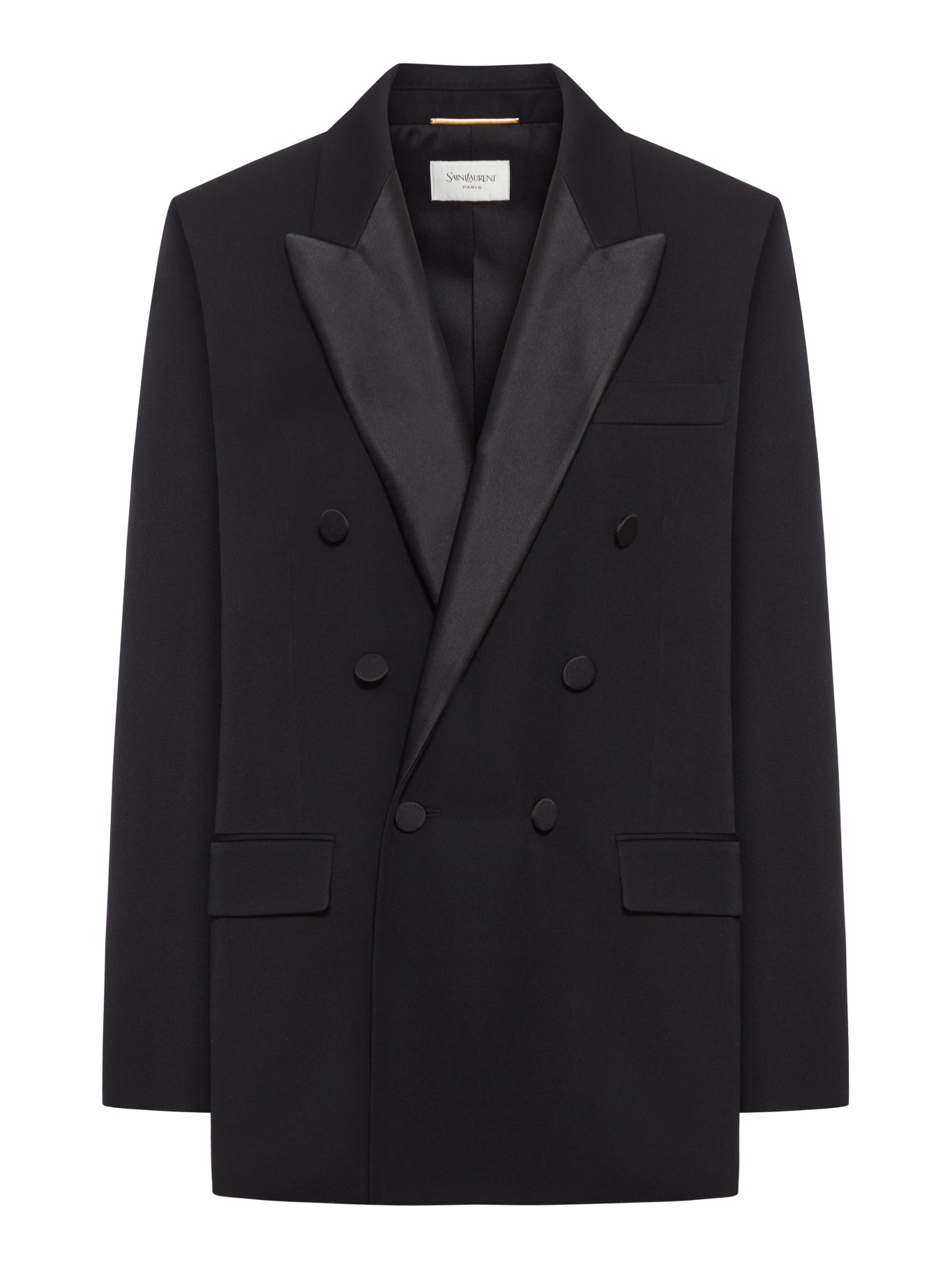 GRAIN DE POUDRE SMOKING JACKET - Saint Laurent - Woman