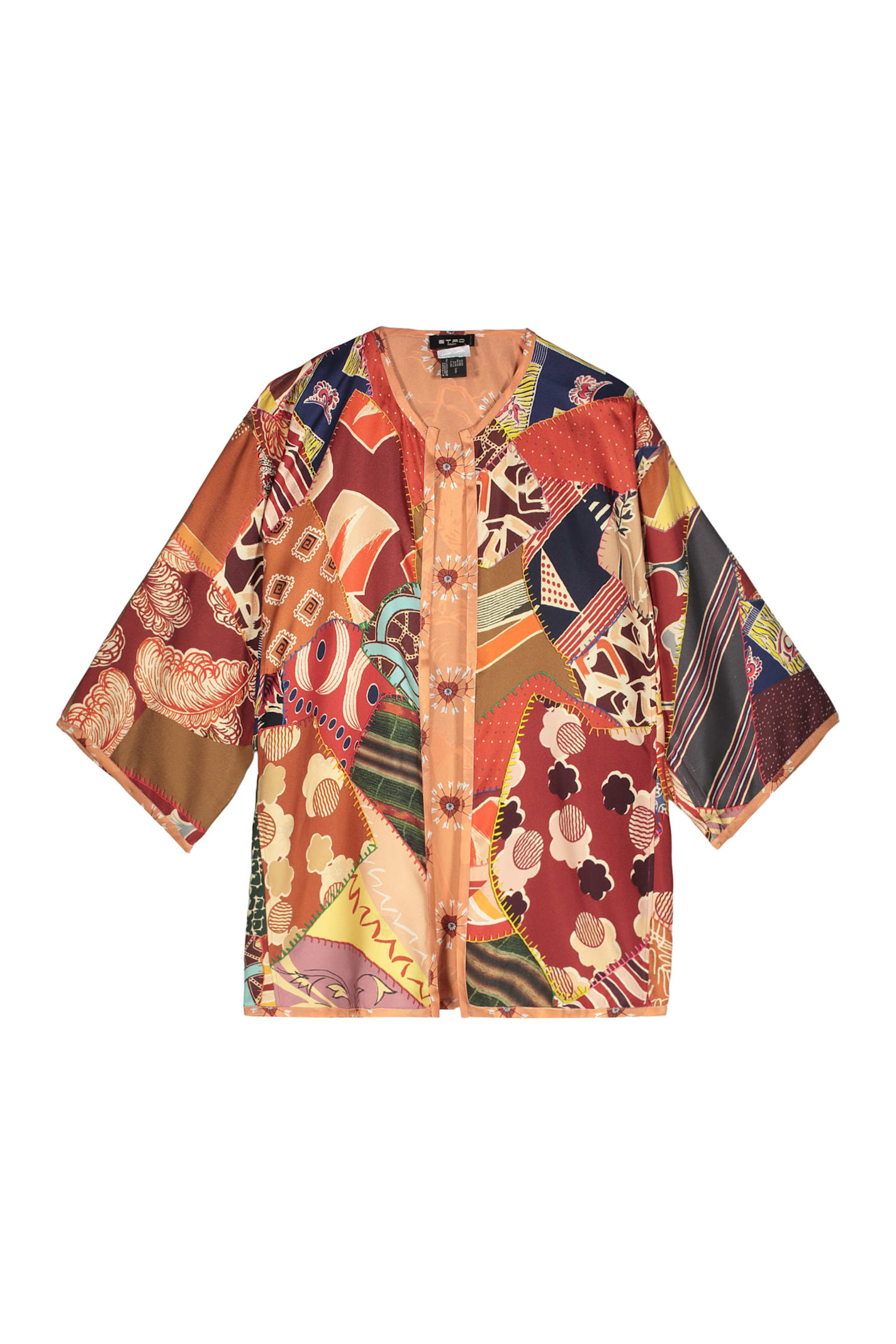 Etro Silk Poncho