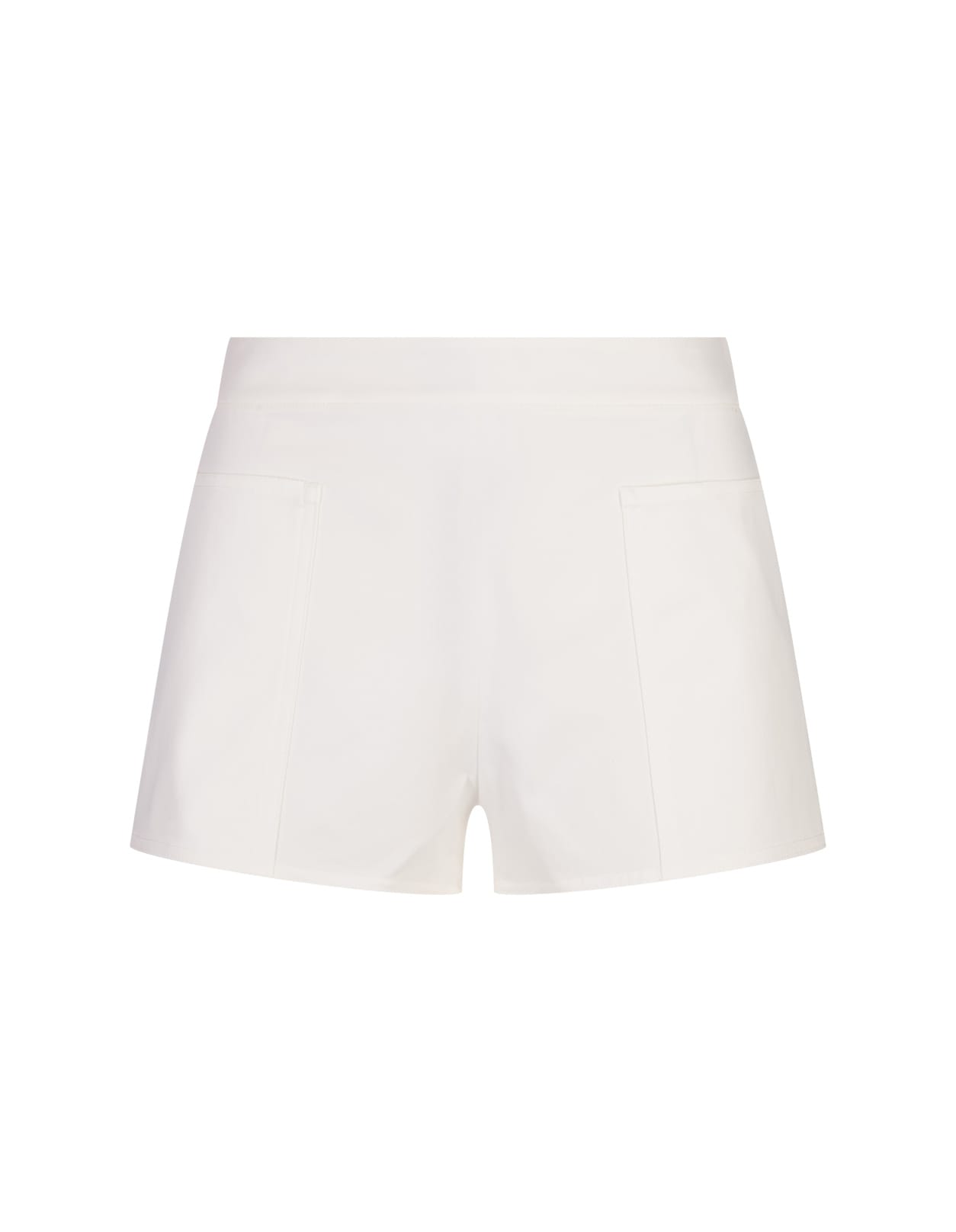 Max Mara White Riad Shorts
