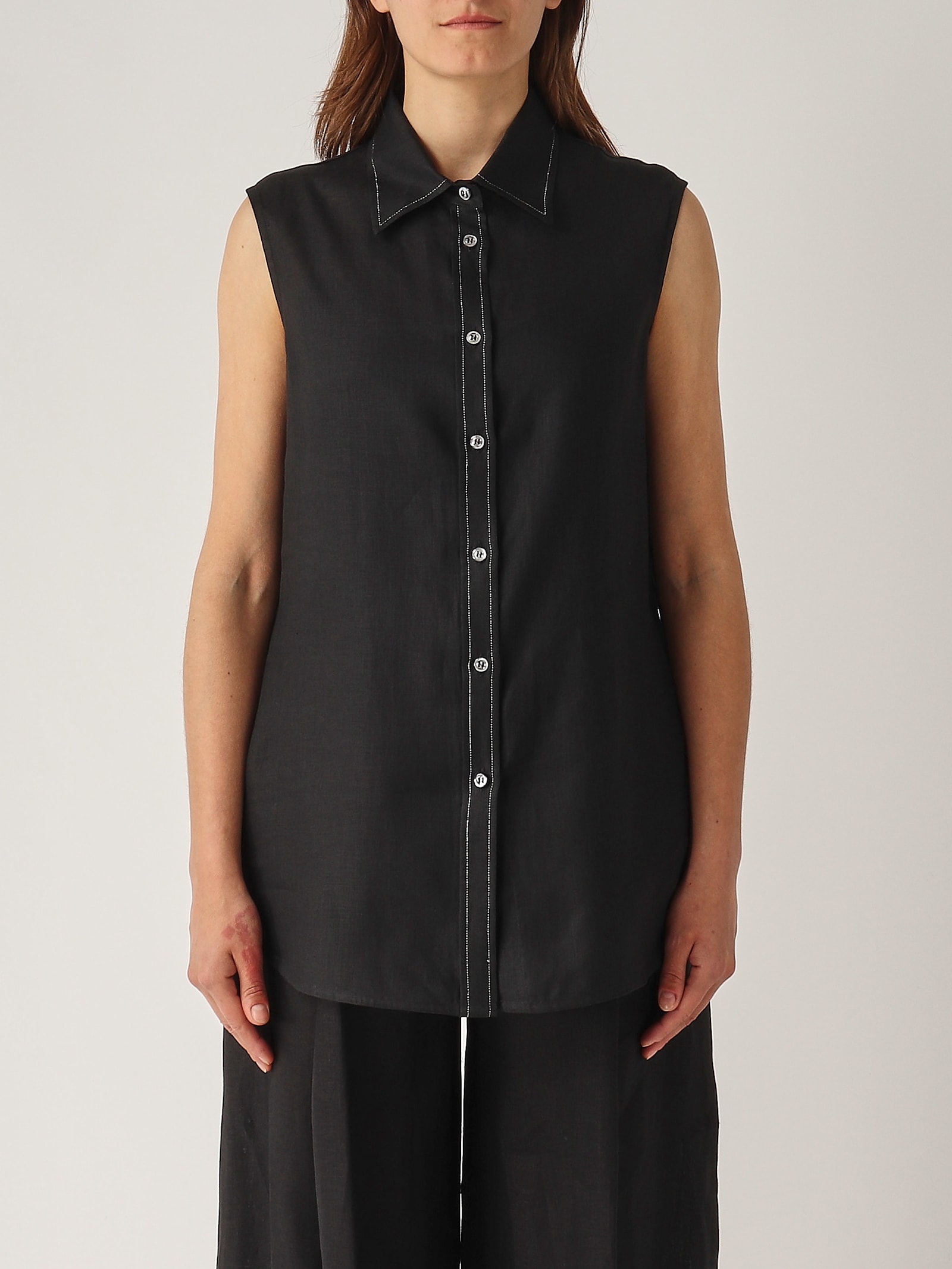 Gran Sasso Camicia S/m Con Cuciture Shirt