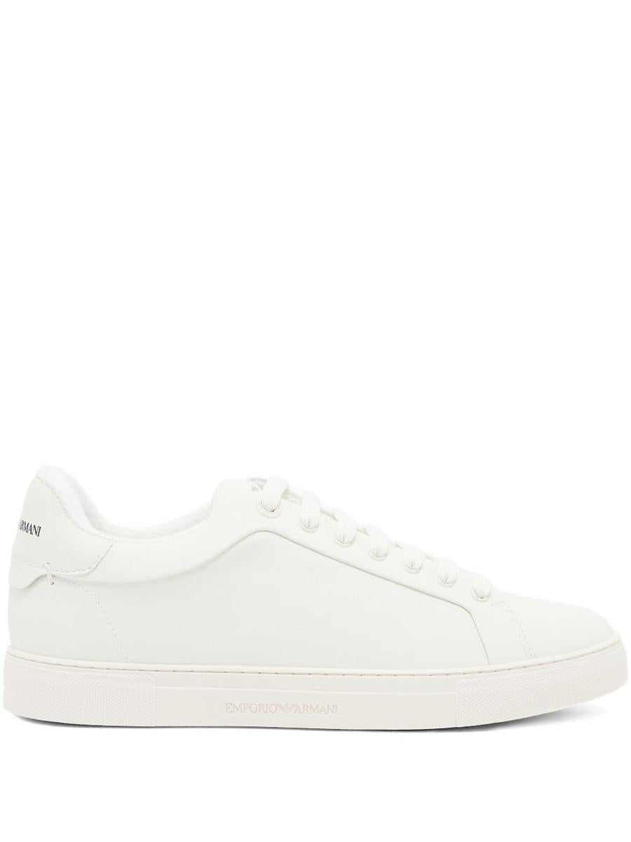 Emporio Armani Exclusive Leather Sneakers