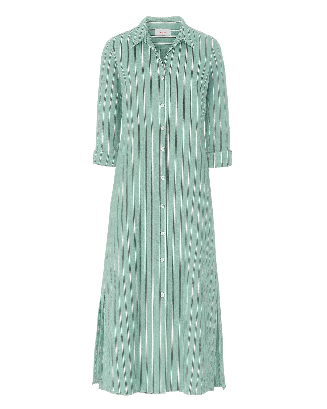 Boden Dress Cilantro Stripe