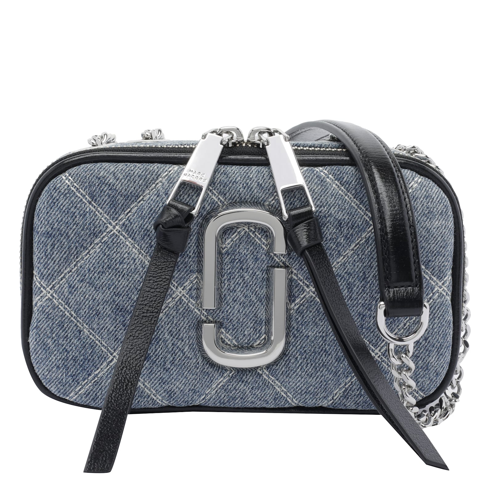 Marc Jacobs The Quilted Denim Softshot Bag