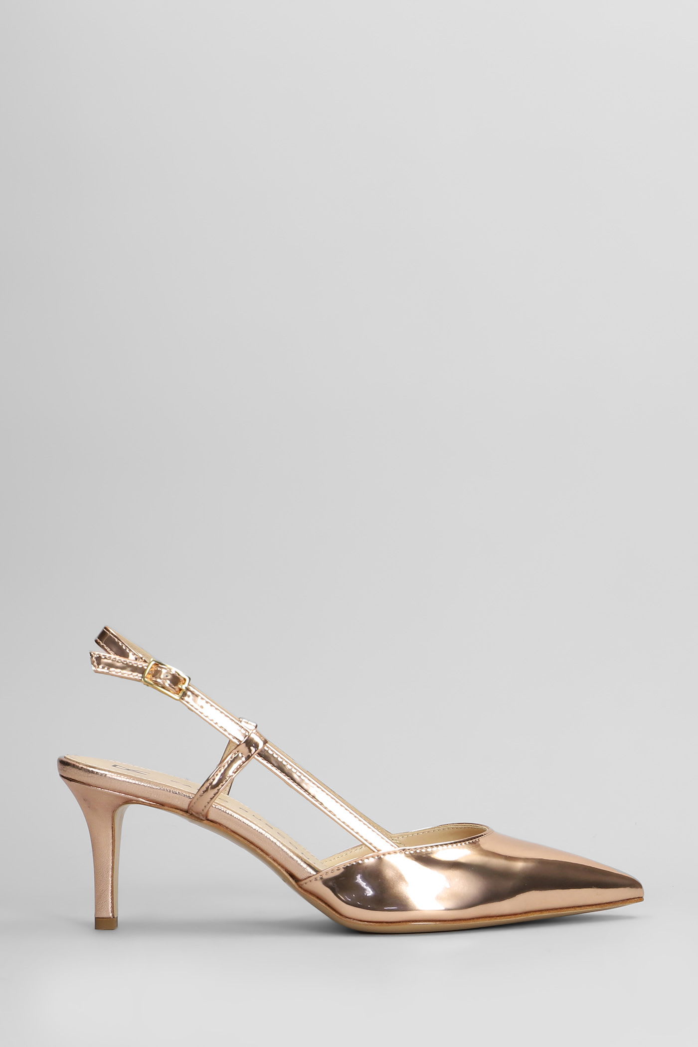 Fabio Rusconi Pumps In Copper Leather