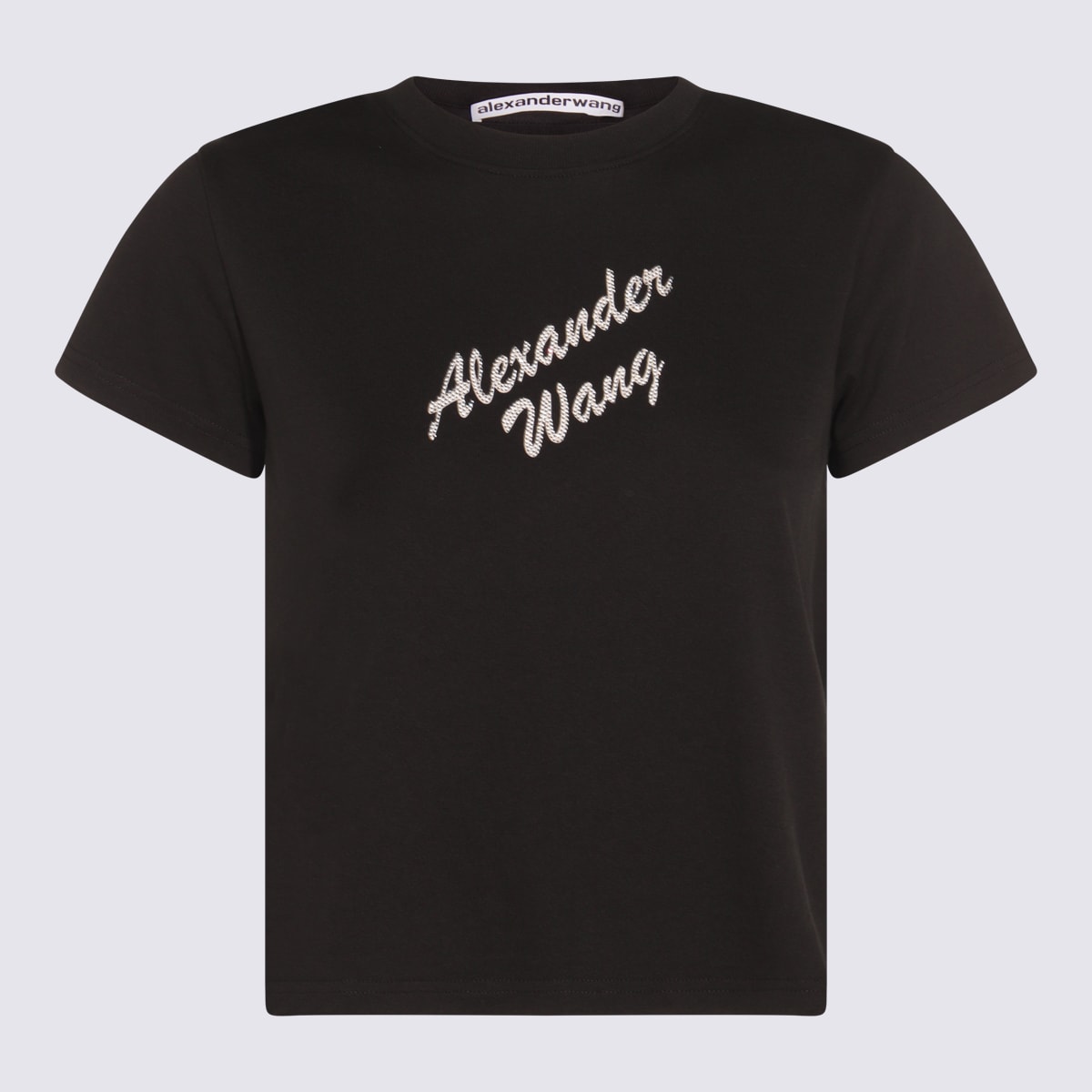 Alexander Wang Black Cotton T-shirt