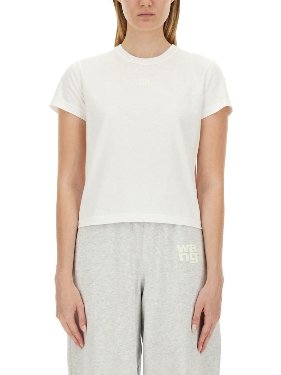 T By Alexander Wang Essential Shrunk T-Shirt