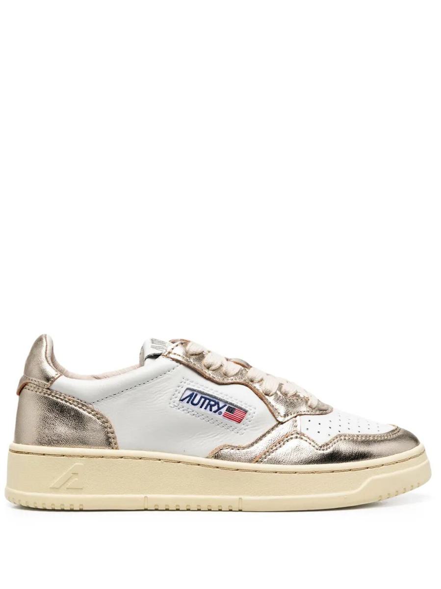 Autry "Medalist Low" Leather Sneakers Shoes