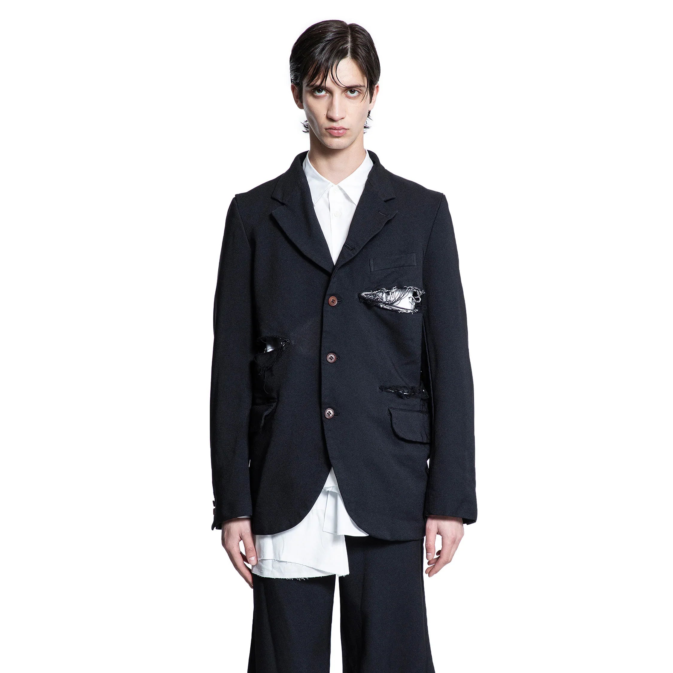 Destroyed Nylon Blazer