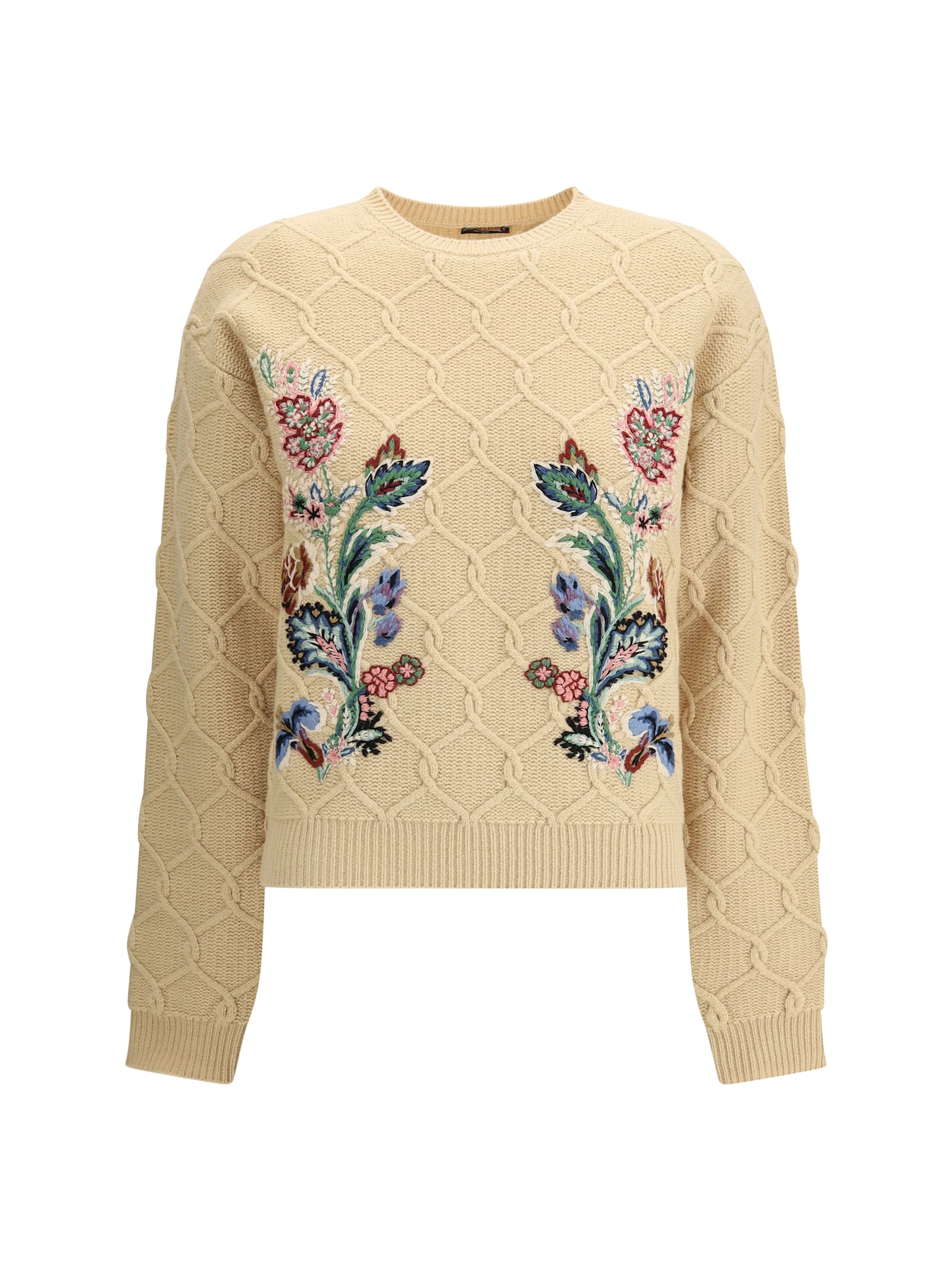 Etro Floral Embroidery Sweater