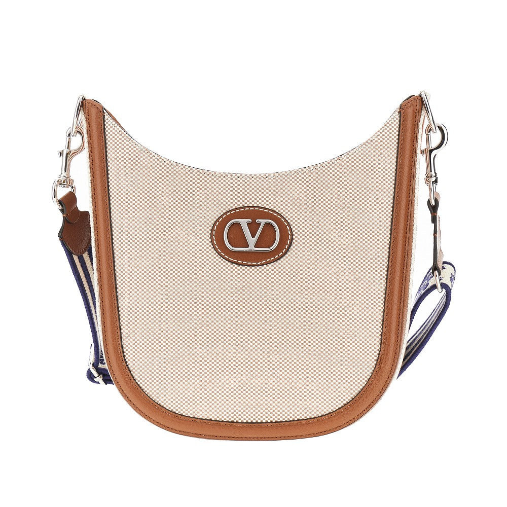 VALENTINO GARAVANI 'VLogo Signature' 帆布男士肩包