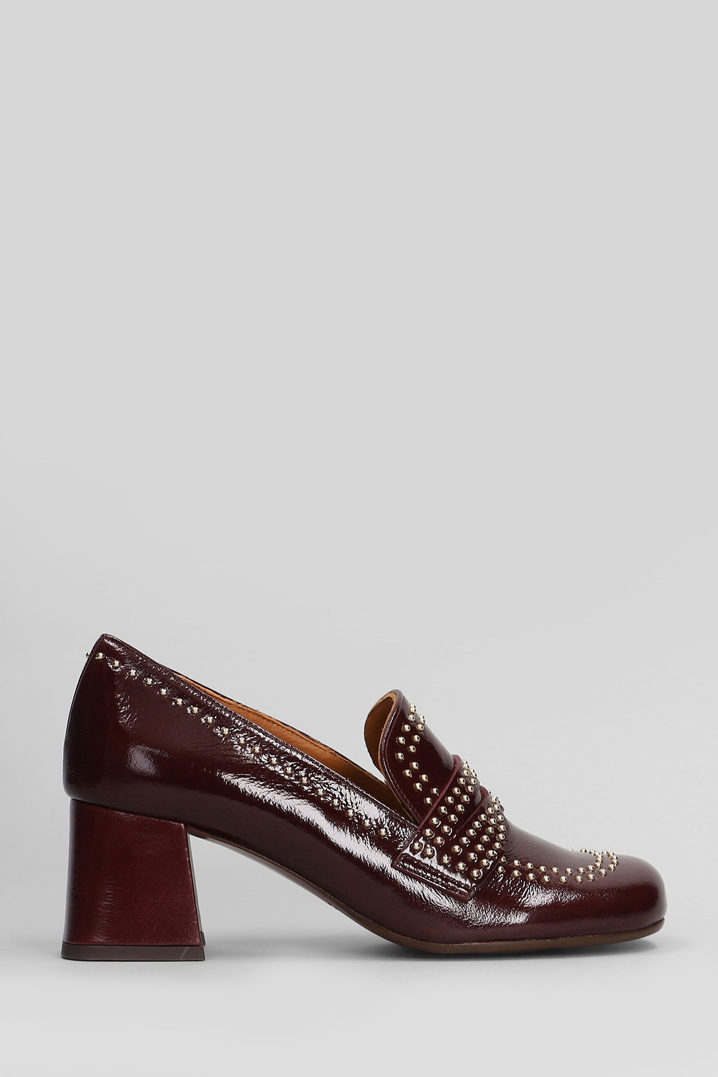 Chie Mihara Muleah Pumps In Bordeaux Leather