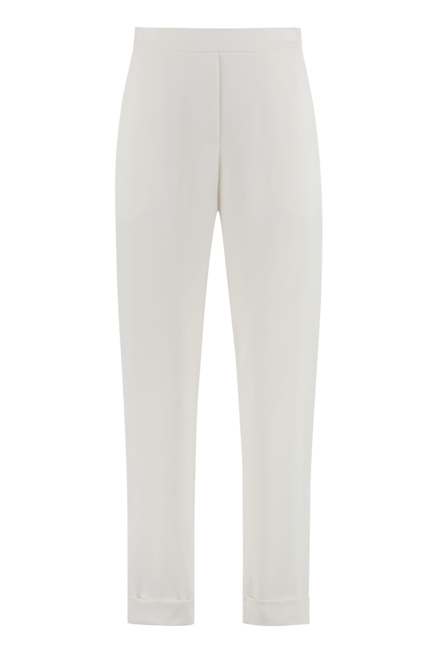Parosh High-waist Crêpe Trousers