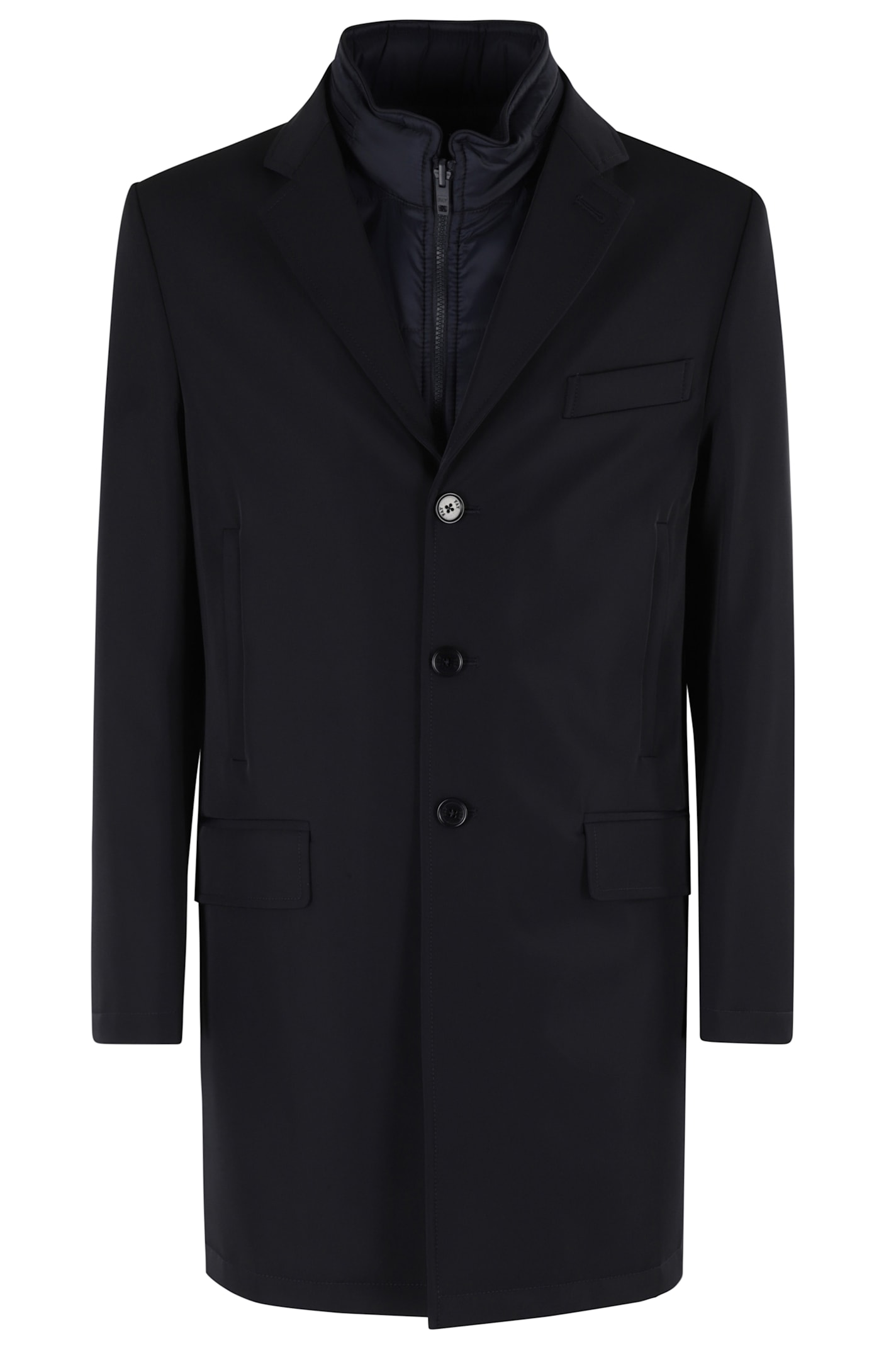 Fay Db Coat Stretch